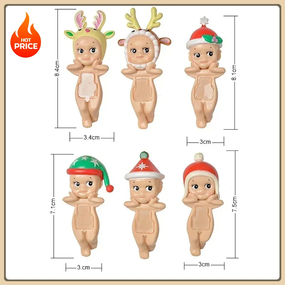 Caja ciega de tercera generación Animal Stand Up Mini lindo S Angel juguete sorpresa misterioso Anime modelo muñeca regalo para 3