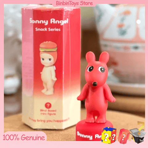 Caja Sorpresa Original de la Serie Snack de Sonny Angel, Kawaii, Antiestrés, Miniatura, Decoración para el Estudio, Juguetes Coleccionables para Niños, Regalos