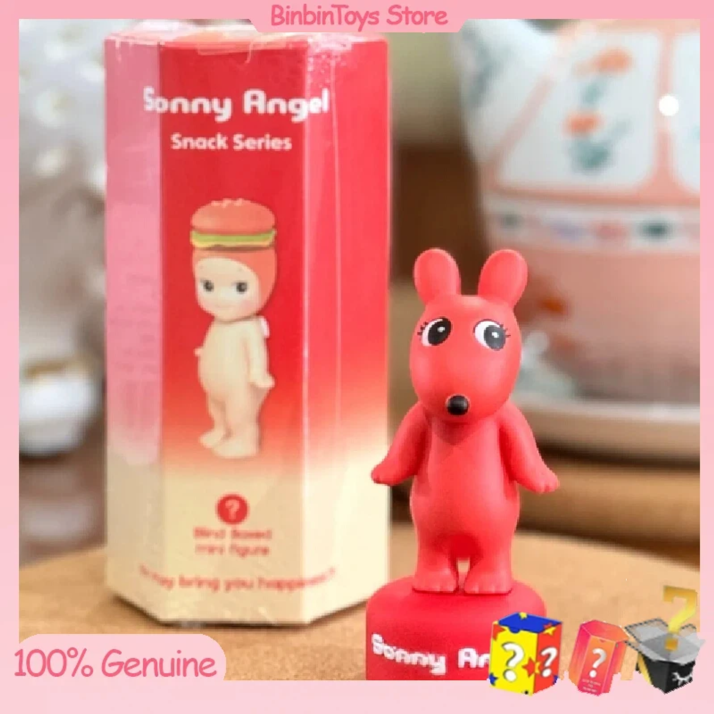 Caja Sorpresa Original de la Serie Snack de Sonny Angel, Kawaii, Antiestrés, Miniatura, Decoración para el Estudio, Juguetes Coleccionables para Niños, Regalos 1