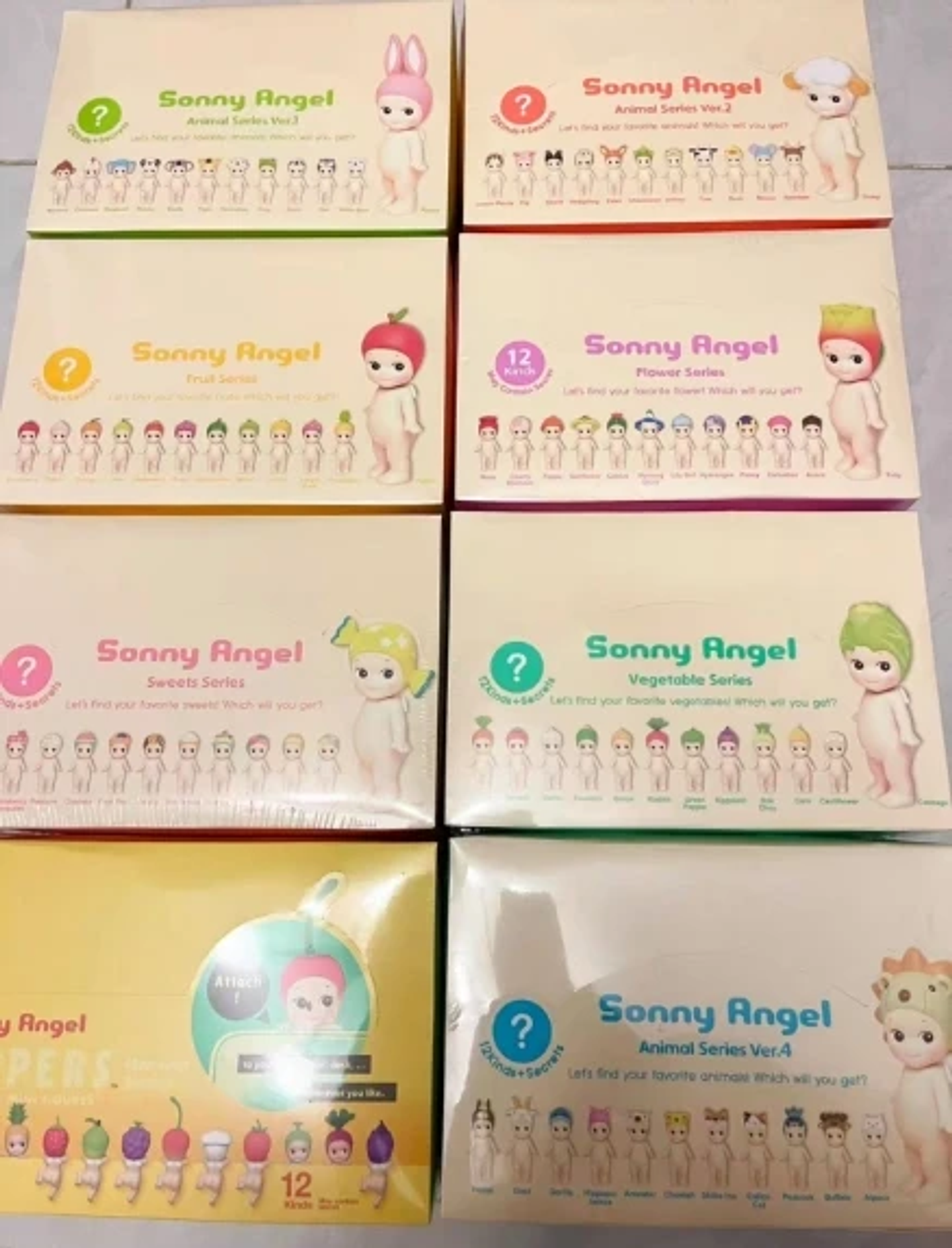 New Genuine Original Sonny Angels Monchhi Chi Blind Box Mystery Box Ornaments Gift Blind Box Fashion Toy Christmas Decor 2