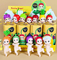 Party Angel Fruit Blind Box Car Decoration Sticky Mobile Phone Decoration Cupid Handmade Anime Party Angel Fruit Blind Box Toys - Miniatura 4