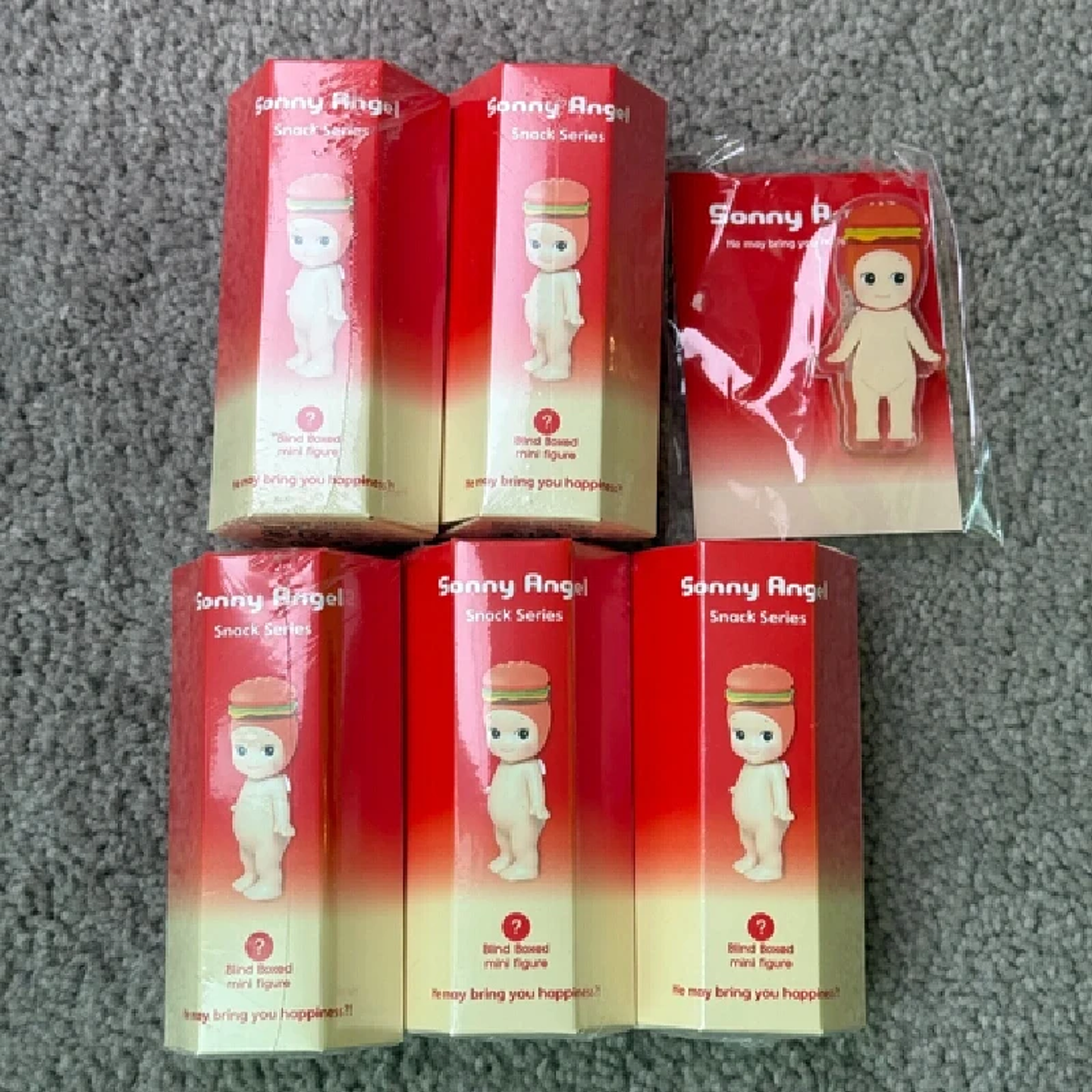 Caja Sorpresa Original de la Serie Snack de Sonny Angel, Kawaii, Antiestrés, Miniatura, Decoración para el Estudio, Juguetes Coleccionables para Niños, Regalos 6