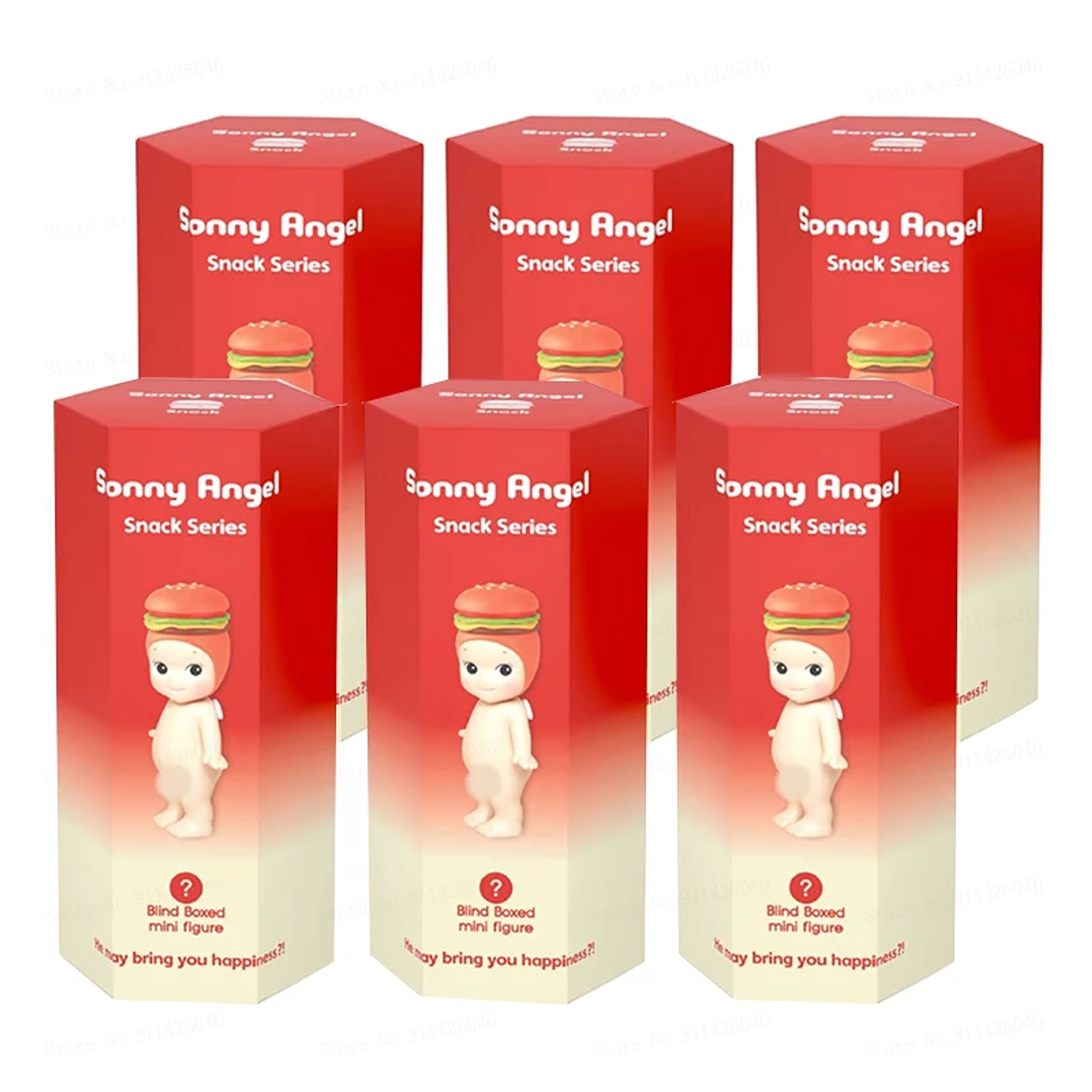 Caja Sorpresa Original de la Serie Snack de Sonny Angel, Kawaii, Antiestrés, Miniatura, Decoración para el Estudio, Juguetes Coleccionables para Niños, Regalos 7