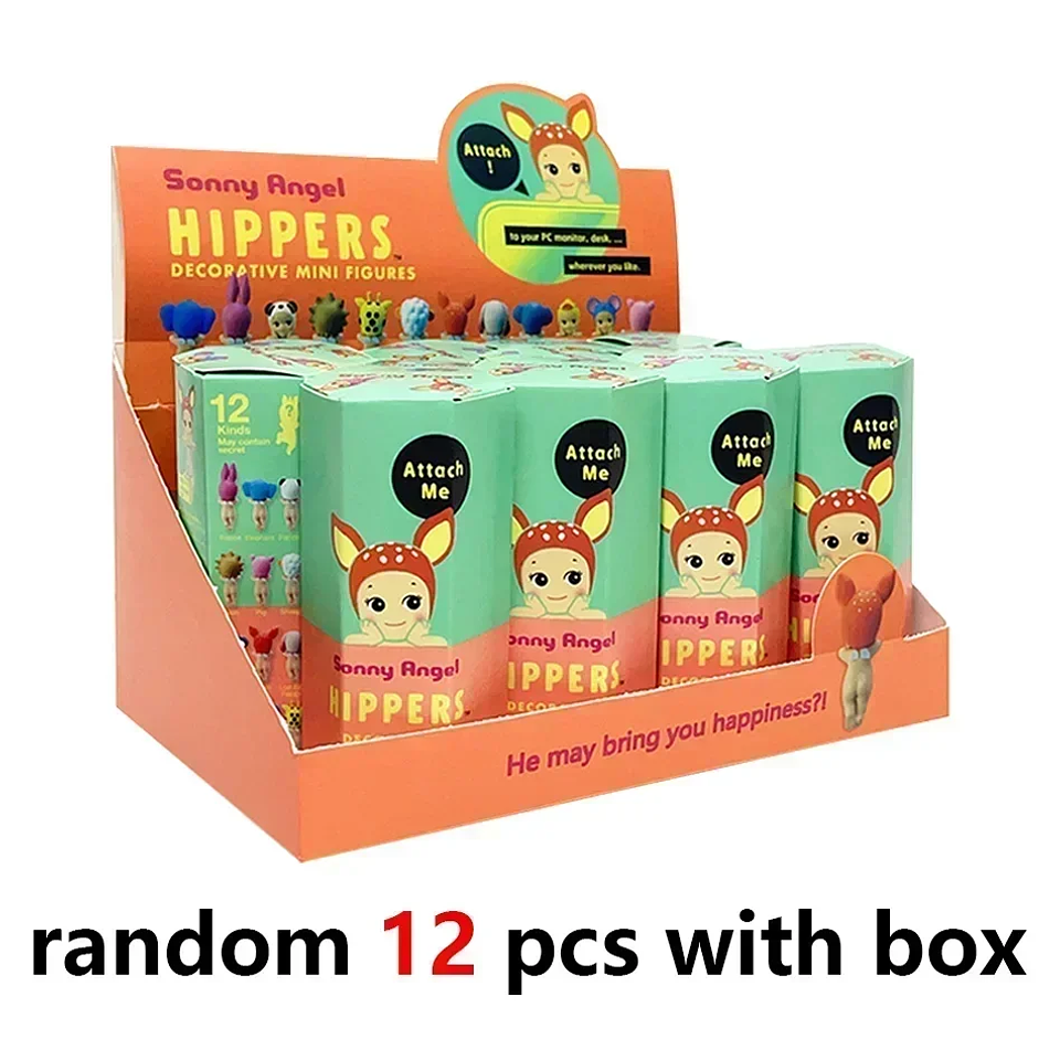 Caja ciega de tercera generación Animal Stand Up Mini lindo S Angel juguete sorpresa misterioso Anime modelo muñeca regalo para 19