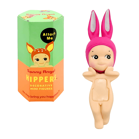 [GDL] Mini 1pc Decorative Sonny Angel Hippers Doll with Animal Hat Variety Models for Mobile Phone Decoration 989355