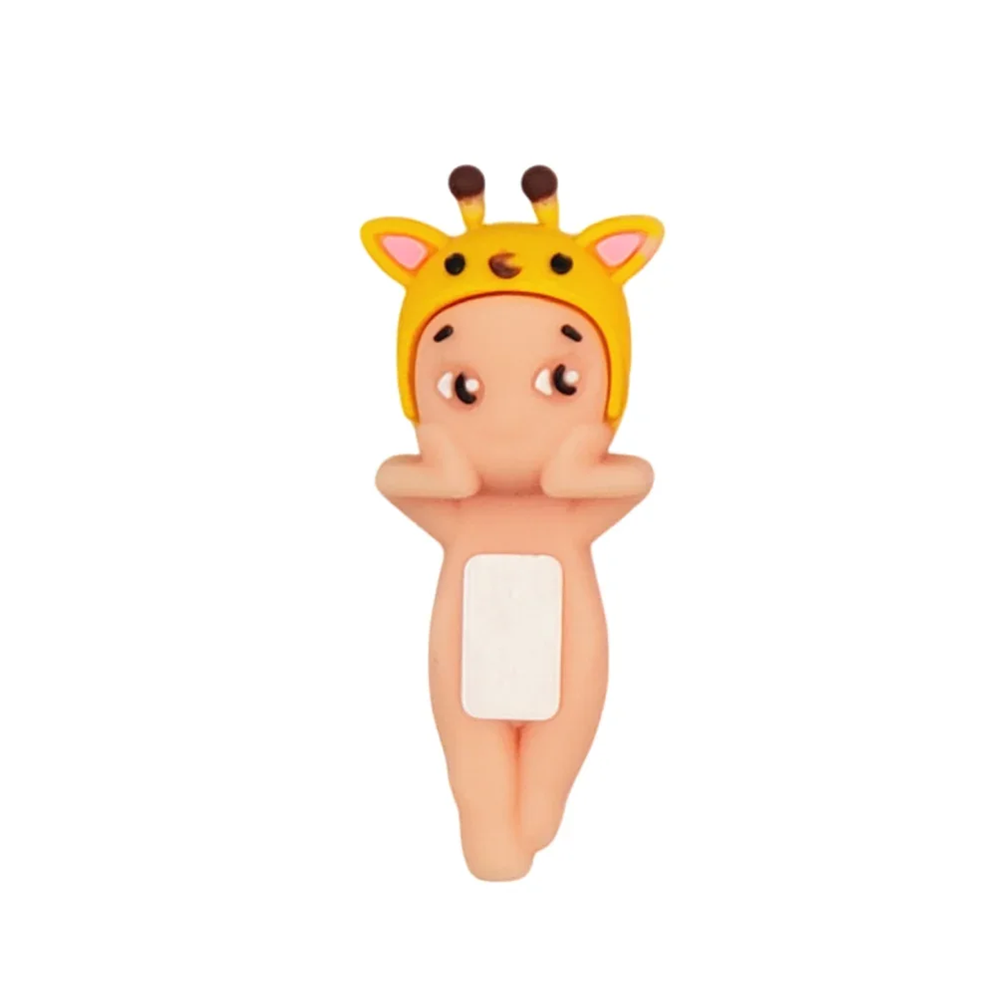 [GDL] 1pc Mini Decorative Doll with Animal Hat for Cell Phone, Variety of Models / Sonny Angel Hippers / YL7080 3