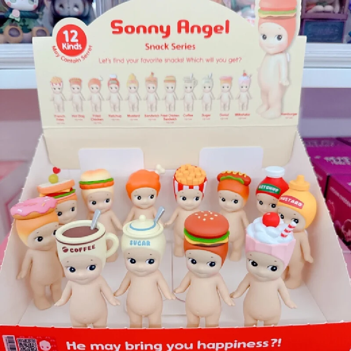 Caja Sorpresa Original de la Serie Snack de Sonny Angel, Kawaii, Antiestrés, Miniatura, Decoración para el Estudio, Juguetes Coleccionables para Niños, Regalos 3