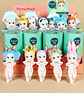 Party Angel Fruit Blind Box Car Decoration Sticky Mobile Phone Decoration Cupid Handmade Anime Party Angel Fruit Blind Box Toys - Miniatura 5