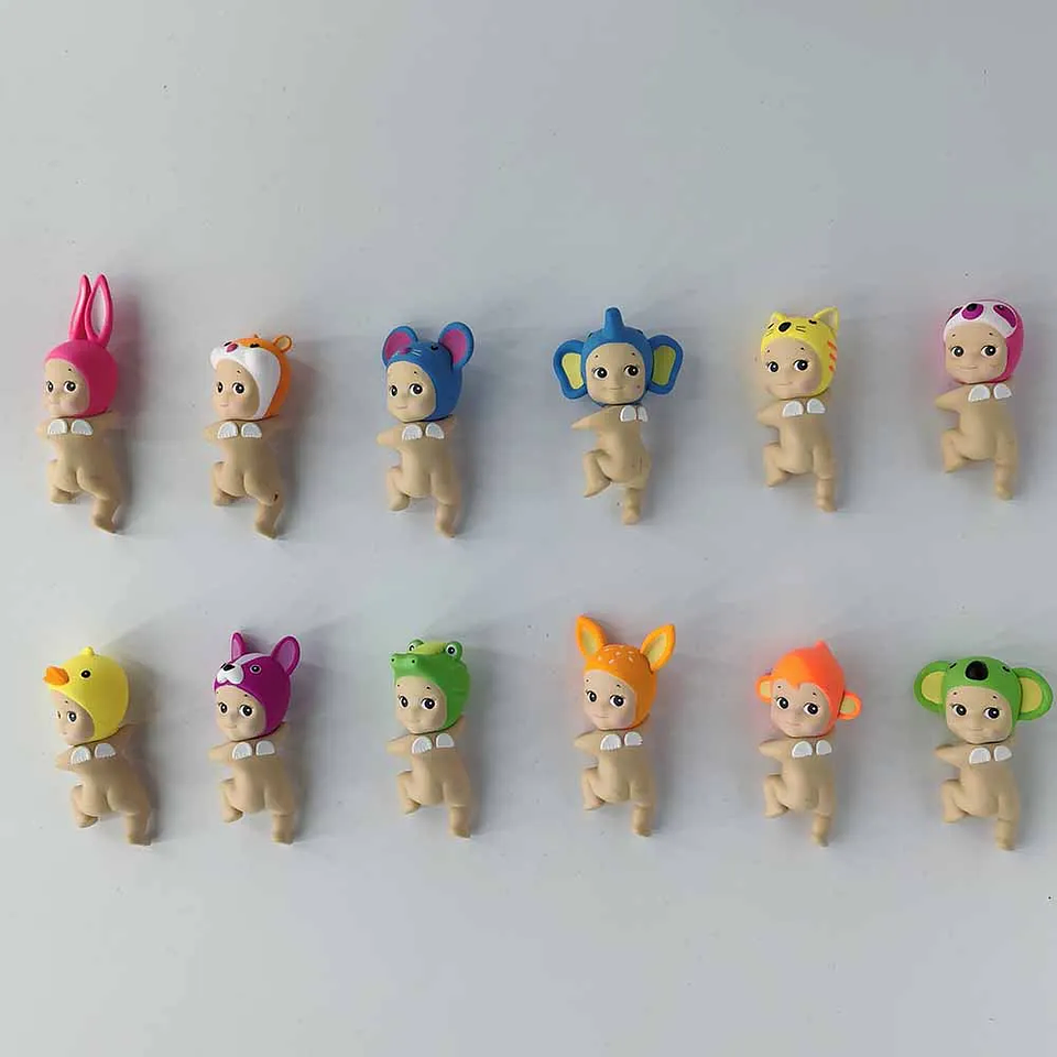 Sonny Angel-Muñeca de caja ciega de la serie Looking Back, figura de Anime para niñas, colección de adornos de escritorio, regalos de cumpleaños y Navidad 4