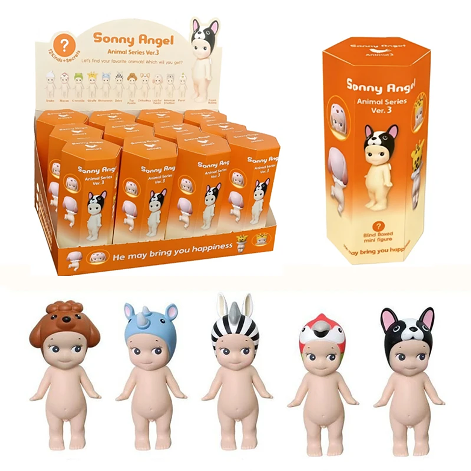 Caja Sorpresa Sunshine Angel, Figura de Animal en Miniatura, Linda Muñeca de Anime, Juguete Sorpresa, Regalo 5