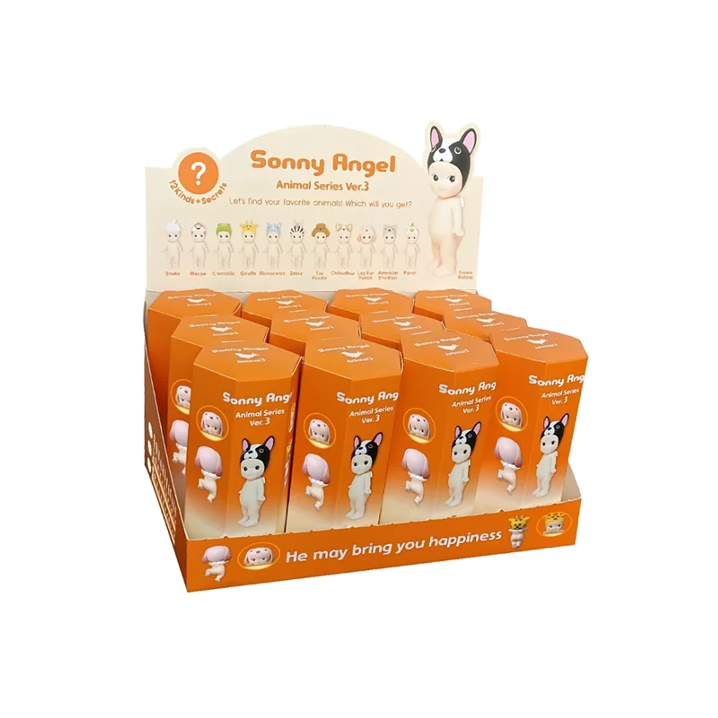 Caja Sorpresa Sunshine Angel, Figura de Animal en Miniatura, Linda Muñeca de Anime, Juguete Sorpresa, Regalo 14