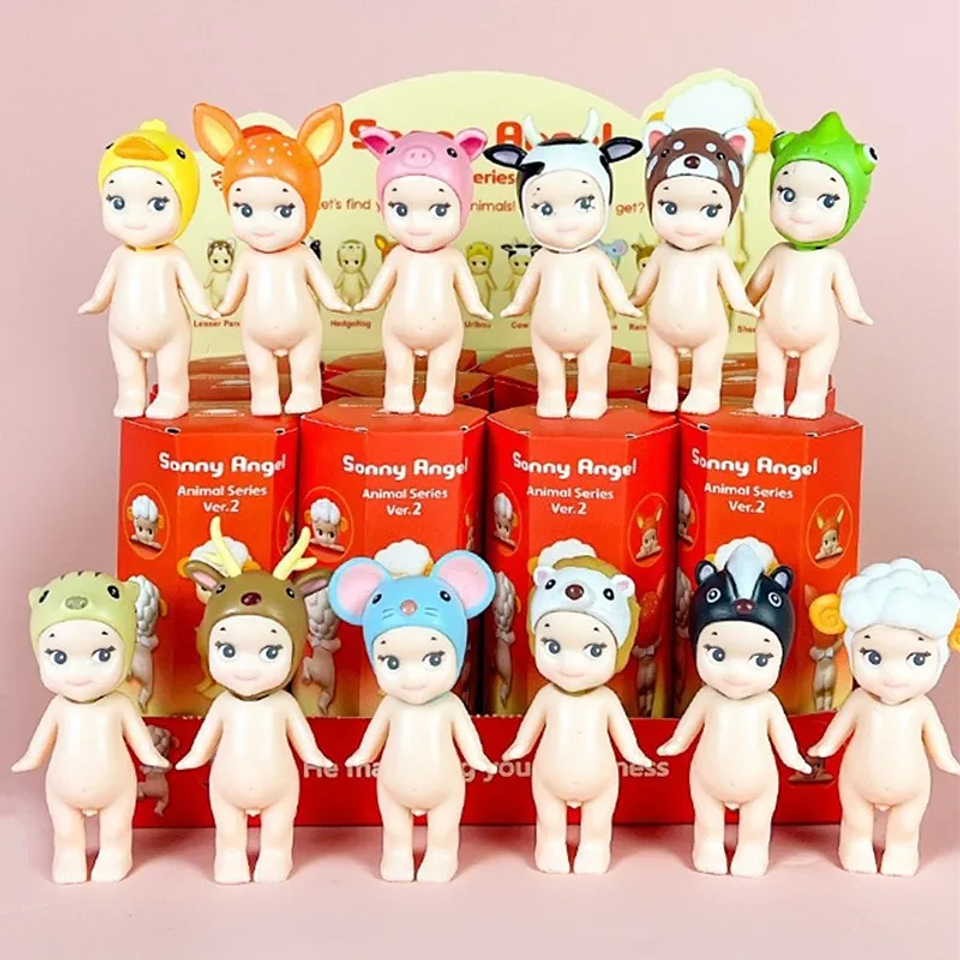 Caja Sorpresa Sunshine Angel, Figura de Animal en Miniatura, Linda Muñeca de Anime, Juguete Sorpresa, Regalo 21
