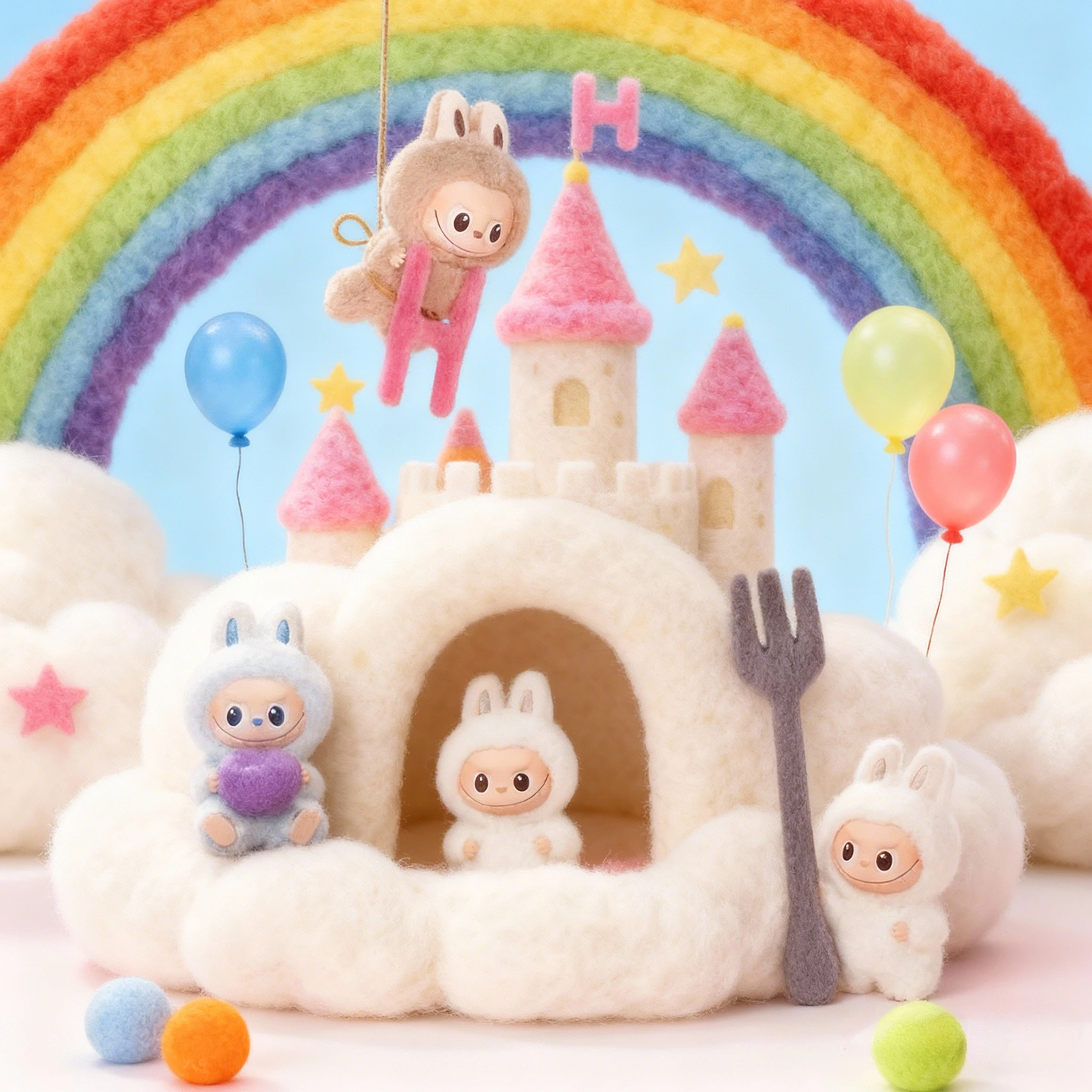 Pin Pop Mart genuino para amor Labubu V4, caja ciega de los monstruos, llavero bonito, regalo misterioso de Navidad 2