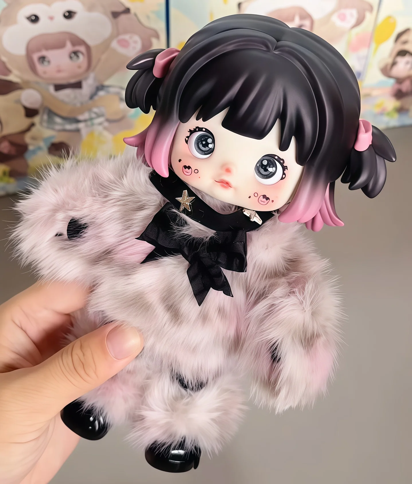 Nommi Forest Kingdom Series - Caja Sorpresa de Peluches de Vinilo con Cinco Articulaciones Móviles, Muñecas Lindas y Modernas para Decoración de Escritorio, Colección, Regalo para Niñas 4