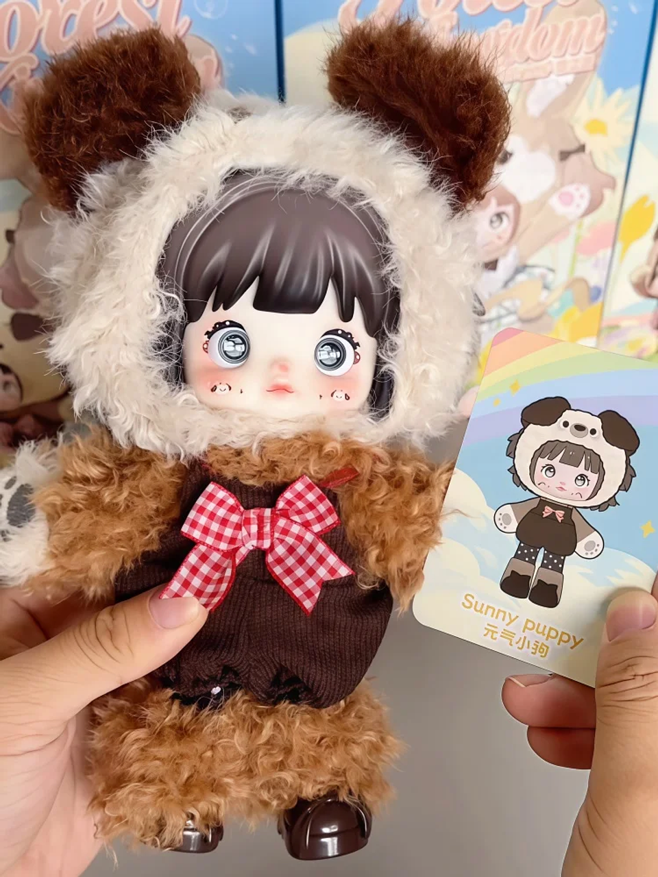 Nommi Forest Kingdom Series - Caja Sorpresa de Peluches de Vinilo con Cinco Articulaciones Móviles, Muñecas Lindas y Modernas para Decoración de Escritorio, Colección, Regalo para Niñas 6