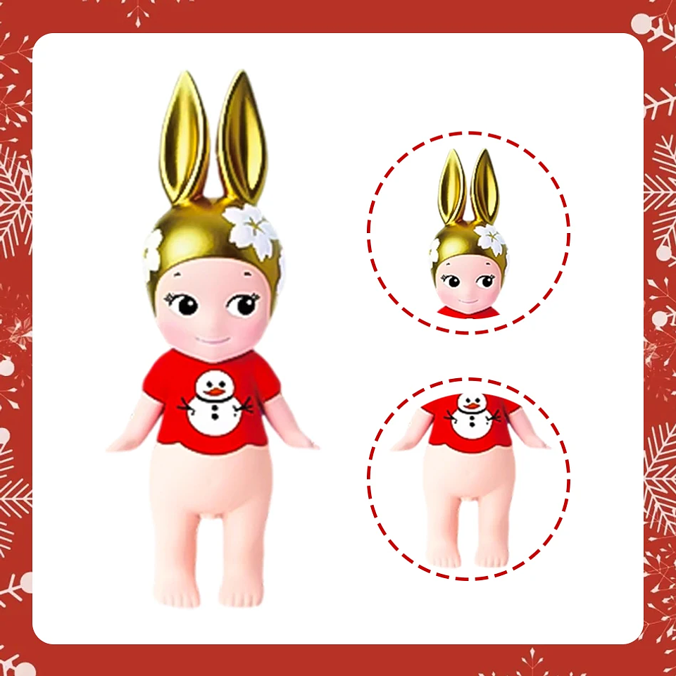 Caja ciega navideña de Sunnys Angel, Mini muñecas de la serie, modelo de coche de PVC, decoración de escritorio, regalos de vacaciones, novedad de 2026 4