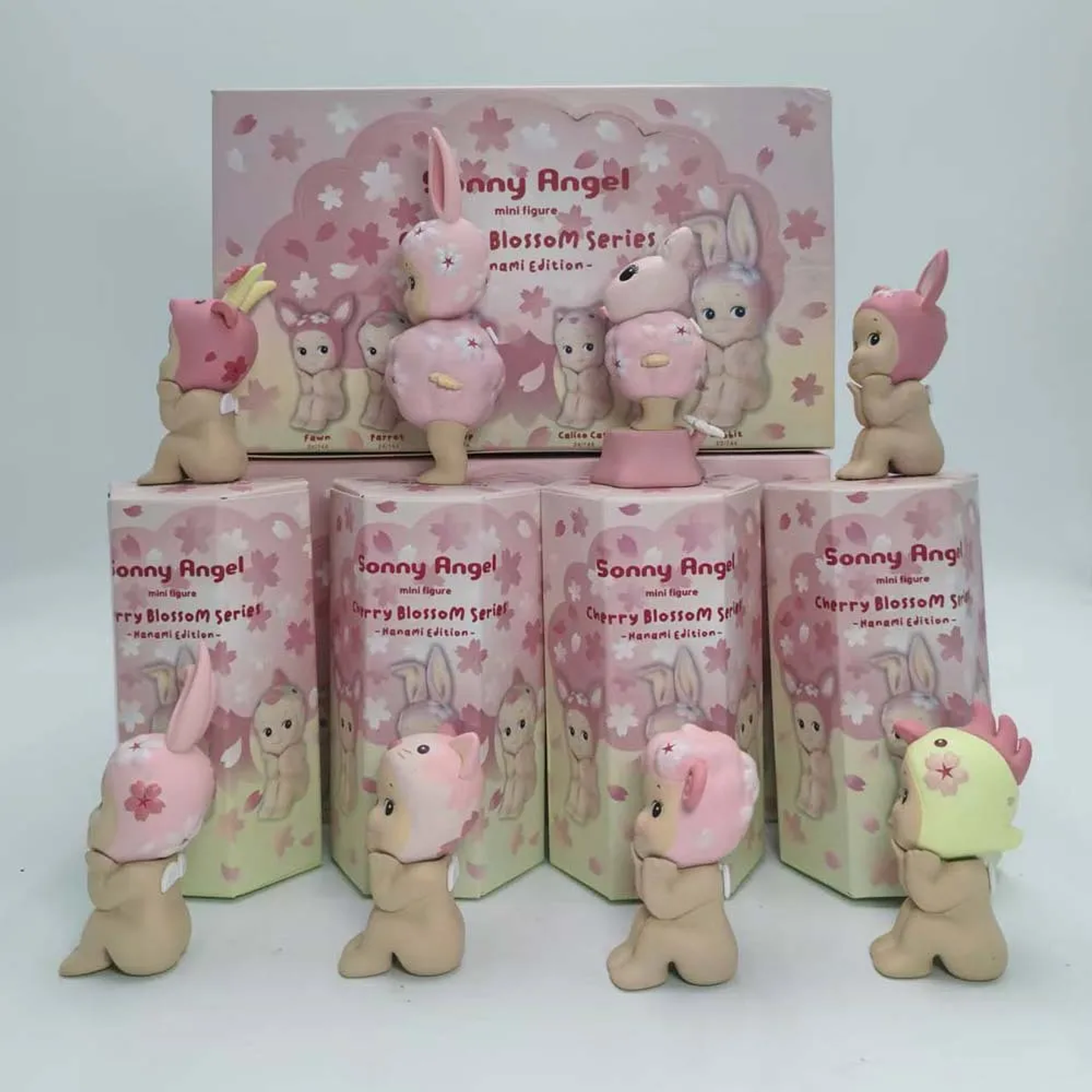 Caja ciega de Sonny Angel, juguetes de la serie Cherry Blossom, caja misteriosa Kawaii, muñeca bonita de la suerte, decoración, modelo coleccionable, regalos para parejas 6