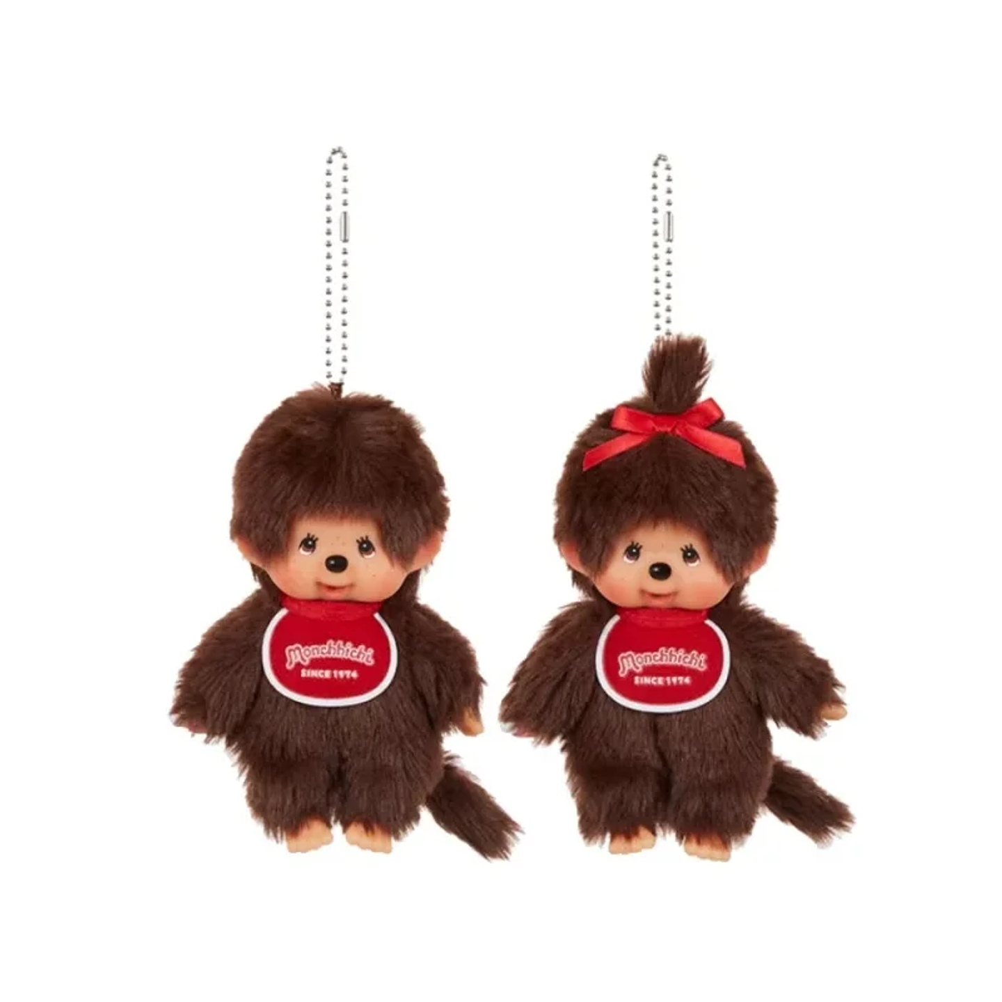 Caliente Original lindo e interesante ídolos de Monchichi japonés amor frijoles ídolo colgantes pareja regalos novia regalos de cumpleaños 6