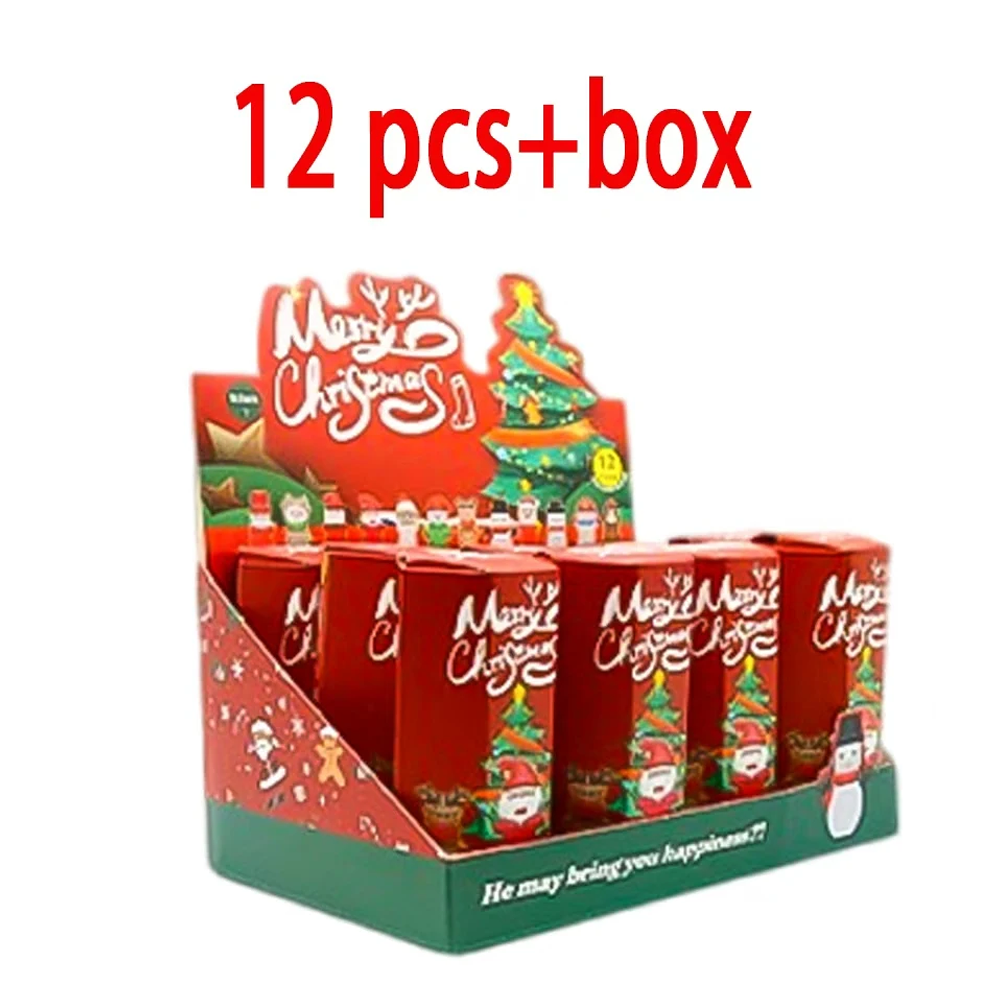 Caja ciega navideña de Sunnys Angel, Mini muñecas de la serie, modelo de coche de PVC, decoración de escritorio, regalos de vacaciones, novedad de 2026 8