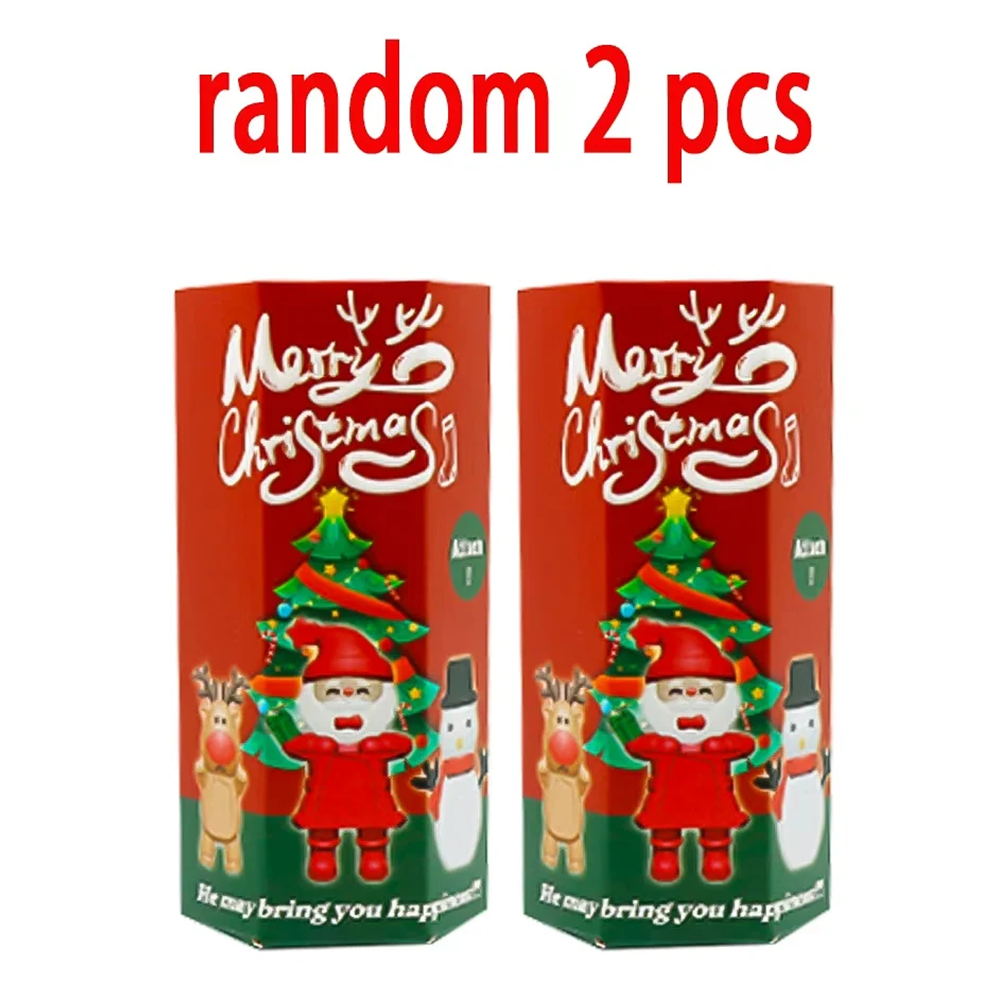 Caja ciega navideña de Sunnys Angel, Mini muñecas de la serie, modelo de coche de PVC, decoración de escritorio, regalos de vacaciones, novedad de 2026 11