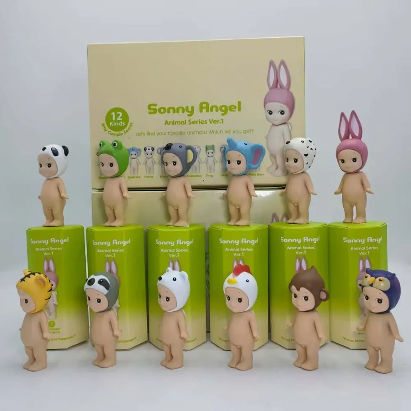 Sonny Angel Animal Ver.1 Caja Sorpresa, Muñeco Decorativo, Regalo de Navidad o Cumpleaños, Sorpresa Misteriosa, Coleccionables Lindos 5