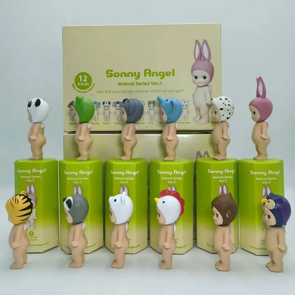 Sonny Angel Animal Ver.1 Caja Sorpresa, Muñeco Decorativo, Regalo de Navidad o Cumpleaños, Sorpresa Misteriosa, Coleccionables Lindos 6