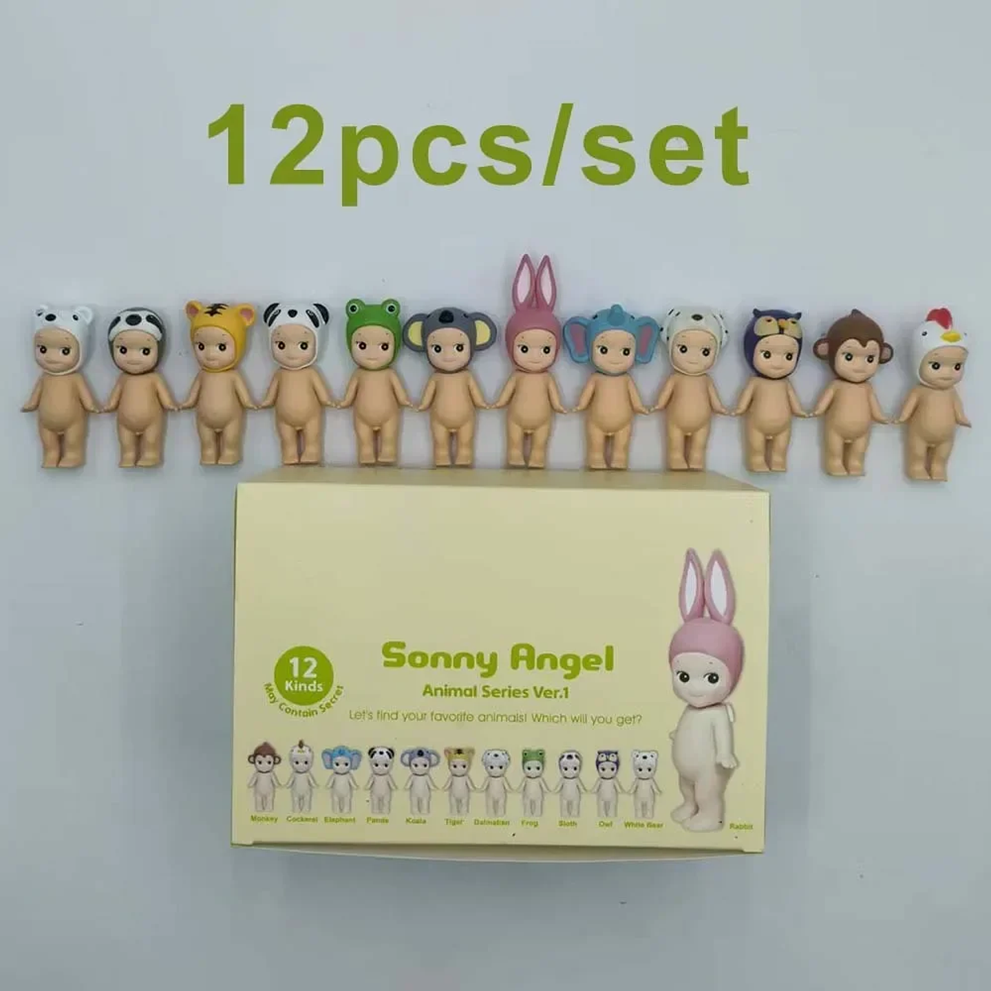 Sonny Angel Animal Ver.1 Caja Sorpresa, Muñeco Decorativo, Regalo de Navidad o Cumpleaños, Sorpresa Misteriosa, Coleccionables Lindos 7