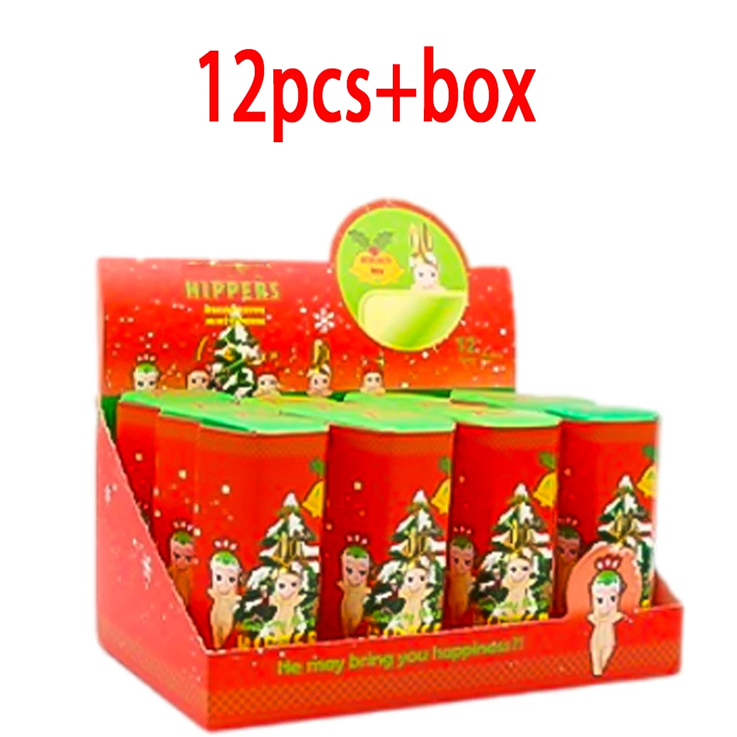 Caja ciega navideña de Sunnys Angel, Mini muñecas de la serie, modelo de coche de PVC, decoración de escritorio, regalos de vacaciones, novedad de 2026 12