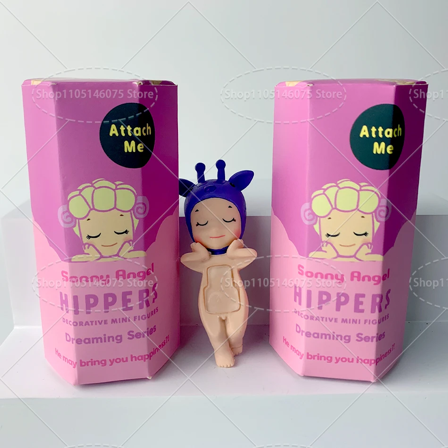 Sonny Angle Dreaming Series, muñeca de Ángel encantadora, adorno de escritorio, 12 piezas, muñeco de Ángel pequeño, adorno de paisaje, sombrero de Animal, diseño de sujeción 21