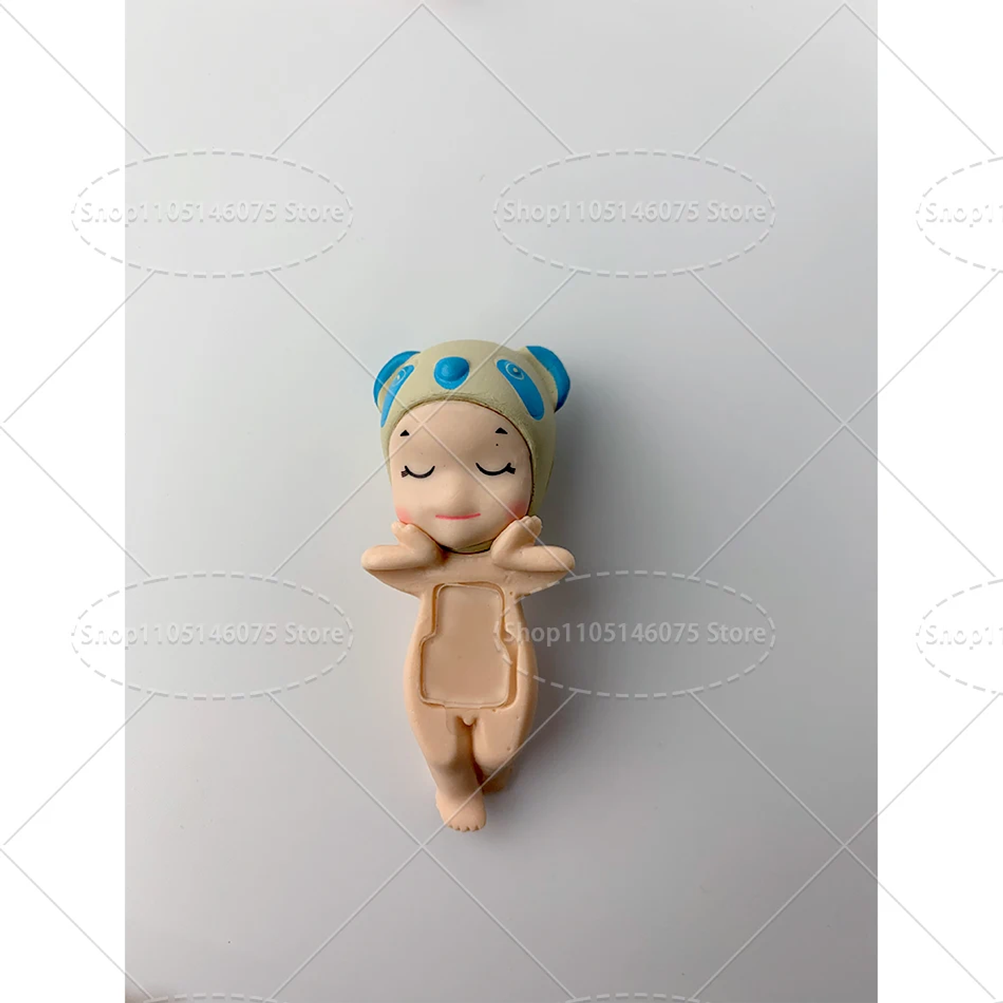 Sonny Angle Dreaming Series, muñeca de Ángel encantadora, adorno de escritorio, 12 piezas, muñeco de Ángel pequeño, adorno de paisaje, sombrero de Animal, diseño de sujeción 23