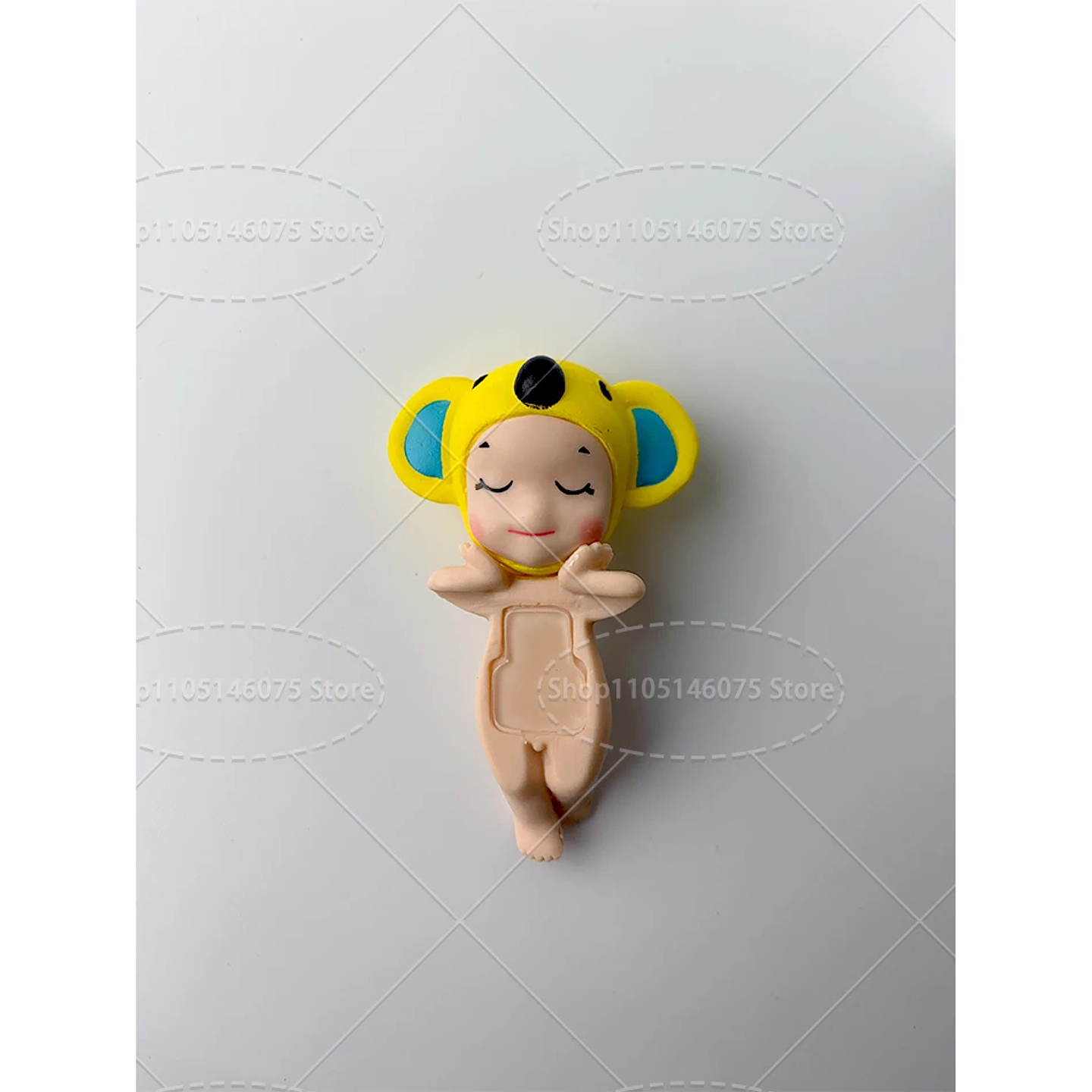 Sonny Angle Dreaming Series, muñeca de Ángel encantadora, adorno de escritorio, 12 piezas, muñeco de Ángel pequeño, adorno de paisaje, sombrero de Animal, diseño de sujeción 24