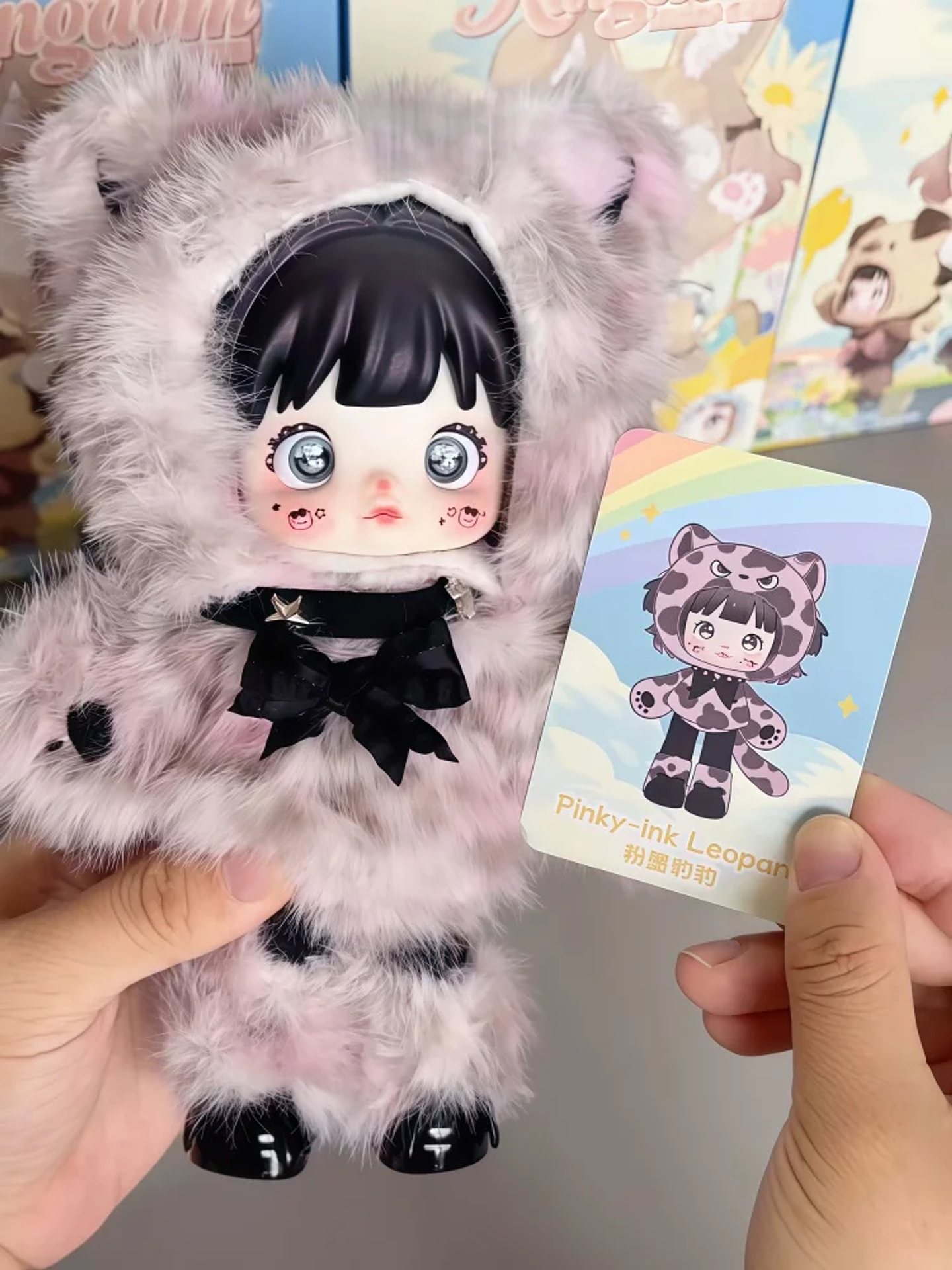 Nommi Forest Kingdom Series - Caja Sorpresa de Peluches de Vinilo con Cinco Articulaciones Móviles, Muñecas Lindas y Modernas para Decoración de Escritorio, Colección, Regalo para Niñas 19