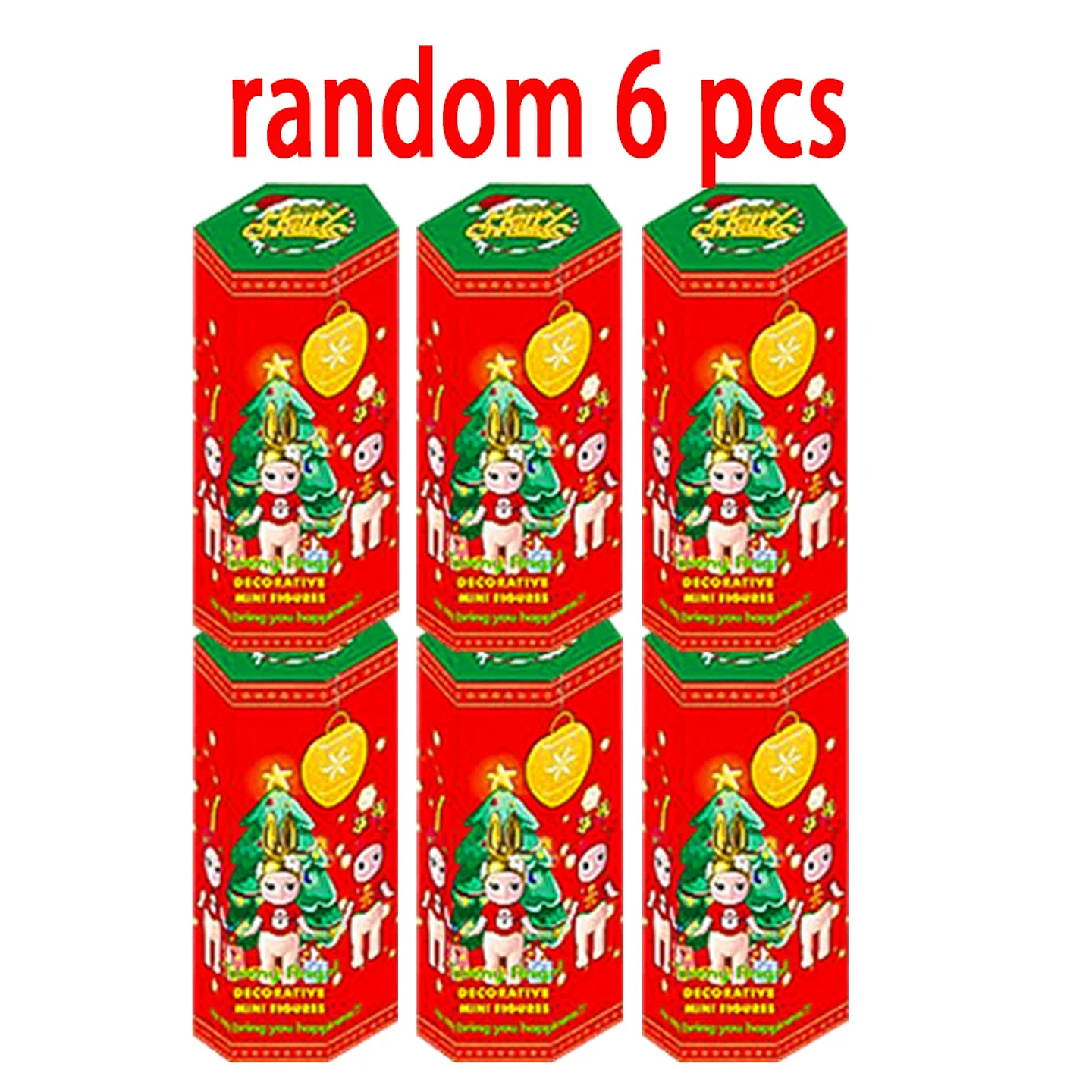 Caja ciega navideña de Sunnys Angel, Mini muñecas de la serie, modelo de coche de PVC, decoración de escritorio, regalos de vacaciones, novedad de 2026 20