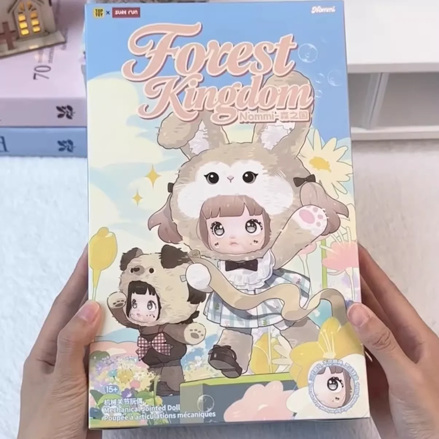 Nommi Forest Kingdom Series - Caja Sorpresa de Peluches de Vinilo con Cinco Articulaciones Móviles, Muñecas Lindas y Modernas para Decoración de Escritorio, Colección, Regalo para Niñas 24