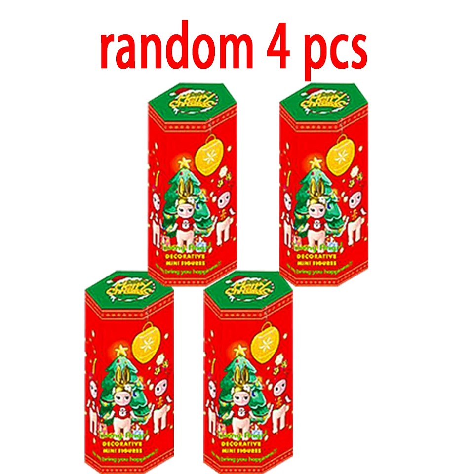 Caja ciega navideña de Sunnys Angel, Mini muñecas de la serie, modelo de coche de PVC, decoración de escritorio, regalos de vacaciones, novedad de 2026 21