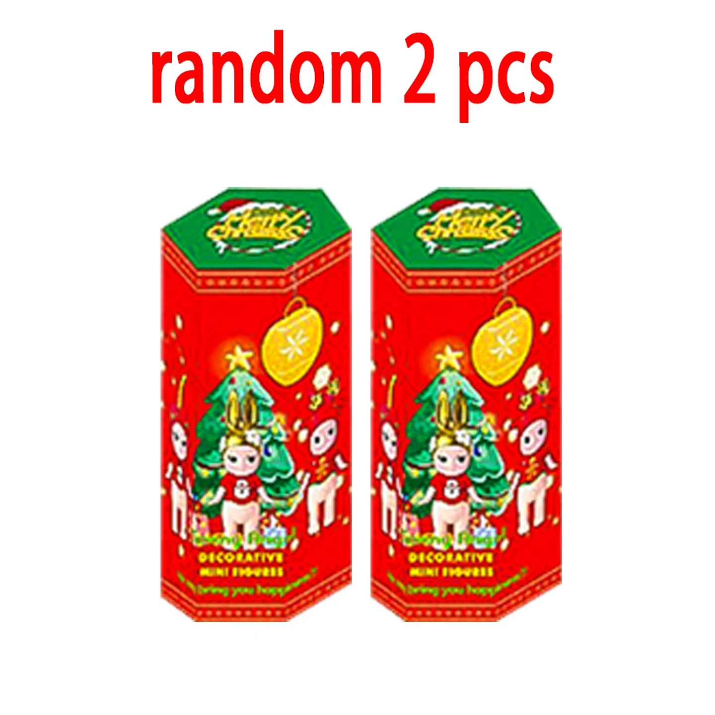 Caja ciega navideña de Sunnys Angel, Mini muñecas de la serie, modelo de coche de PVC, decoración de escritorio, regalos de vacaciones, novedad de 2026 22