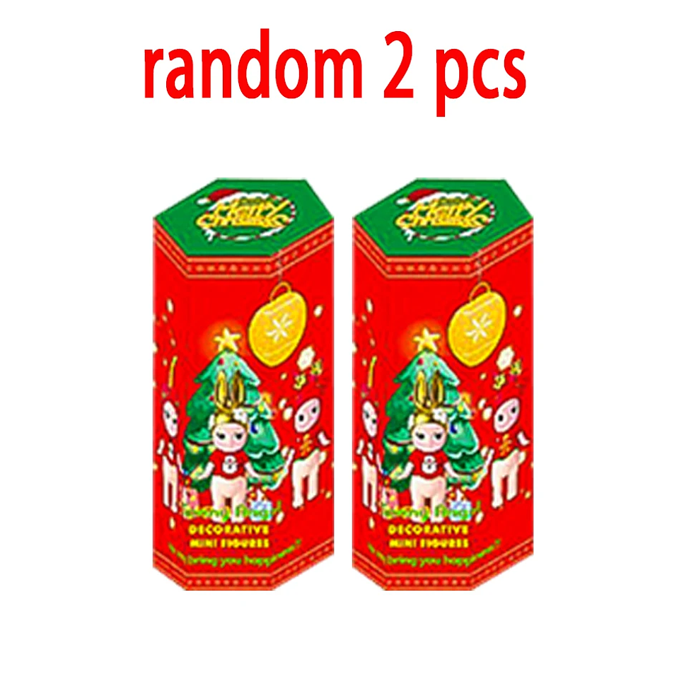 Caja ciega navideña de Sunnys Angel, Mini muñecas de la serie, modelo de coche de PVC, decoración de escritorio, regalos de vacaciones, novedad de 2026 22