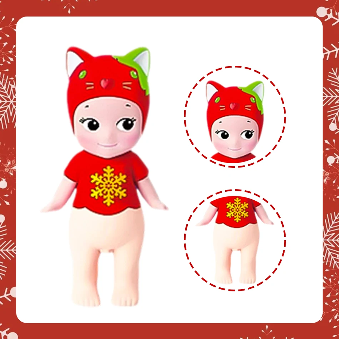 Caja ciega navideña de Sunnys Angel, Mini muñecas de la serie, modelo de coche de PVC, decoración de escritorio, regalos de vacaciones, novedad de 2026 25