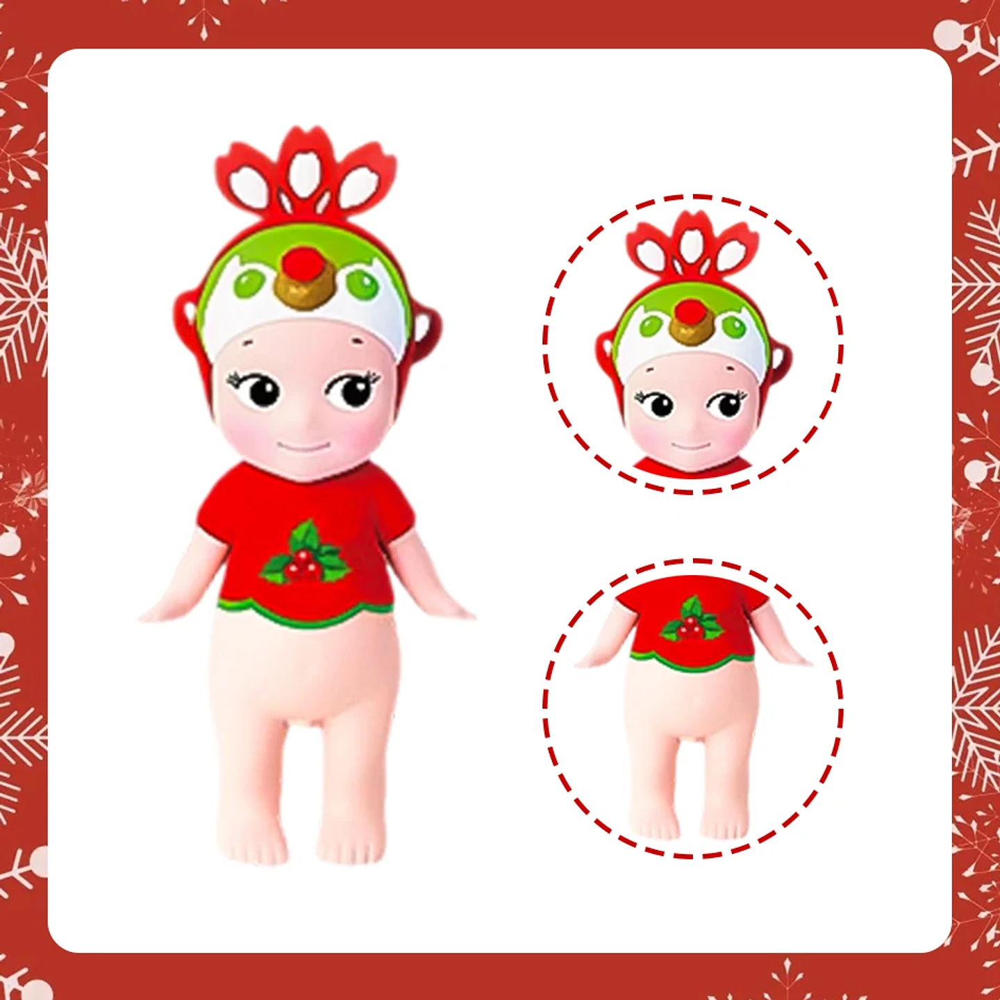 Caja ciega navideña de Sunnys Angel, Mini muñecas de la serie, modelo de coche de PVC, decoración de escritorio, regalos de vacaciones, novedad de 2026 26