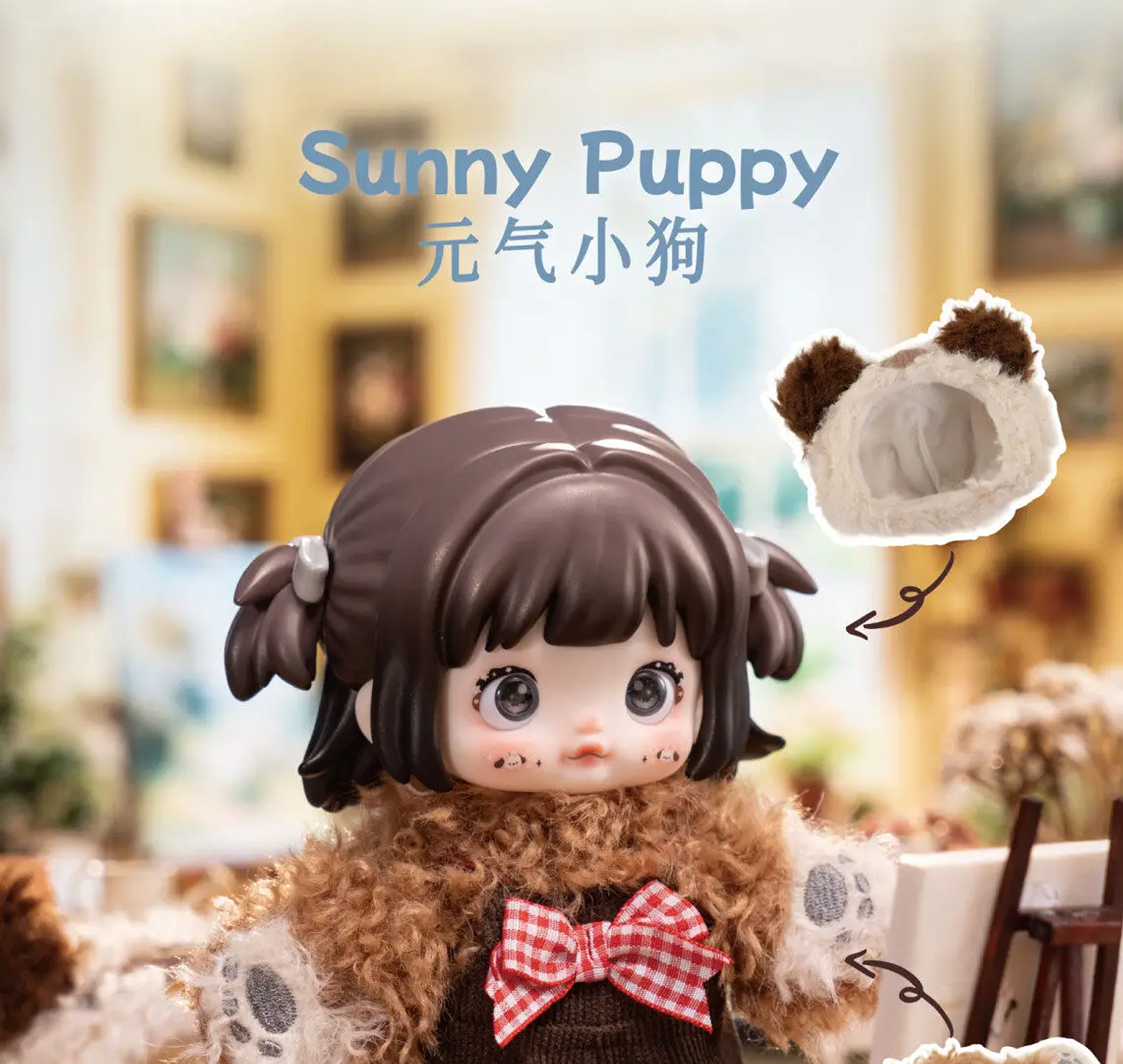 Nommi Forest Kingdom Series - Caja Sorpresa de Peluches de Vinilo con Cinco Articulaciones Móviles, Muñecas Lindas y Modernas para Decoración de Escritorio, Colección, Regalo para Niñas 31