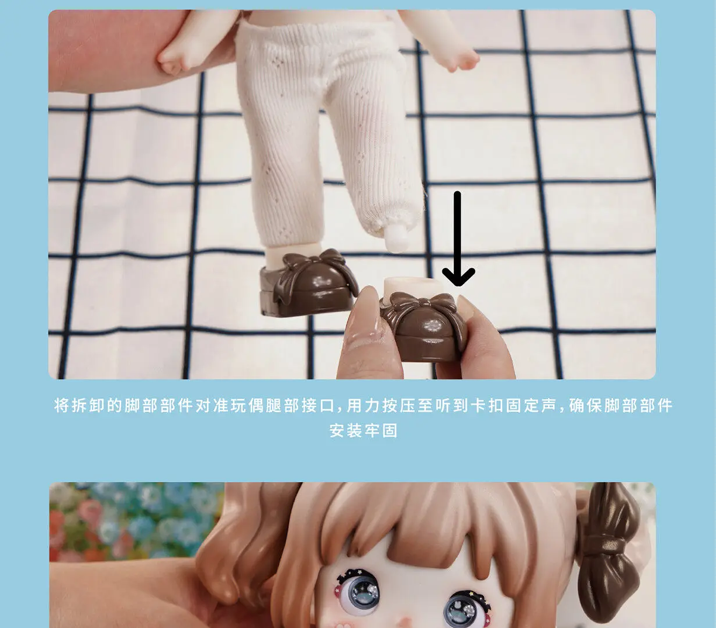 Nommi Forest Kingdom Series - Caja Sorpresa de Peluches de Vinilo con Cinco Articulaciones Móviles, Muñecas Lindas y Modernas para Decoración de Escritorio, Colección, Regalo para Niñas 47