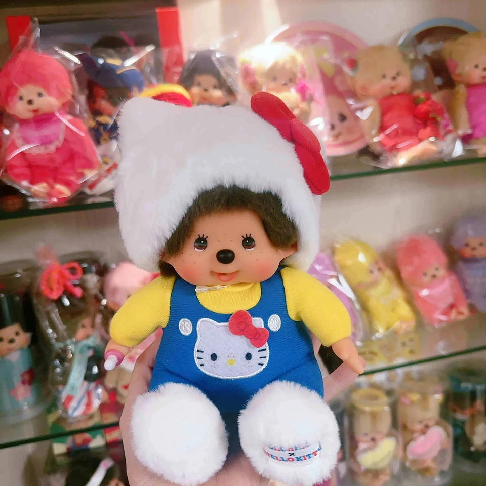 Caliente Original lindo e interesante ídolos de Monchichi japonés amor frijoles ídolo colgantes pareja regalos novia regalos de cumpleaños 39