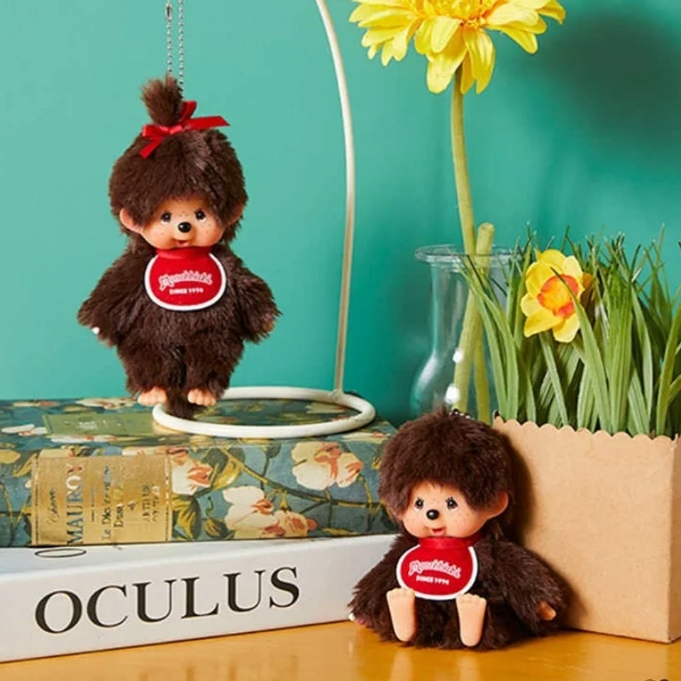 Caliente Original lindo e interesante ídolos de Monchichi japonés amor frijoles ídolo colgantes pareja regalos novia regalos de cumpleaños 46