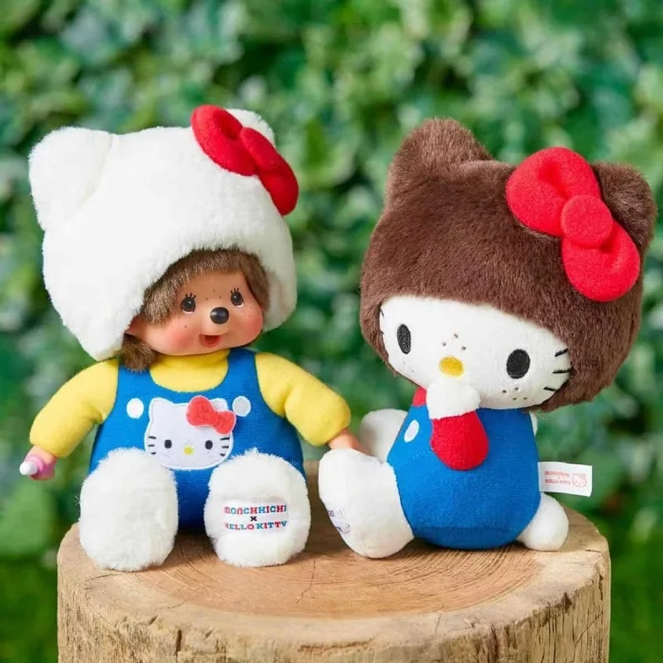 Caliente Original lindo e interesante ídolos de Monchichi japonés amor frijoles ídolo colgantes pareja regalos novia regalos de cumpleaños 51