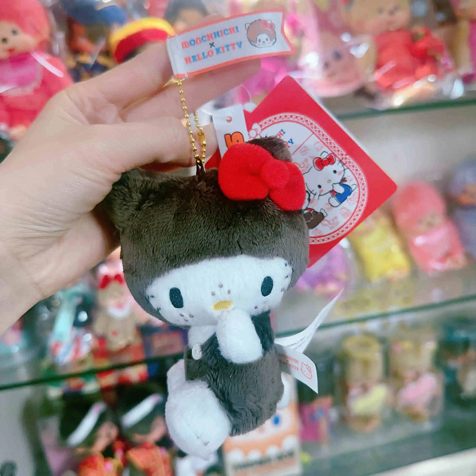 Caliente Original lindo e interesante ídolos de Monchichi japonés amor frijoles ídolo colgantes pareja regalos novia regalos de cumpleaños 52