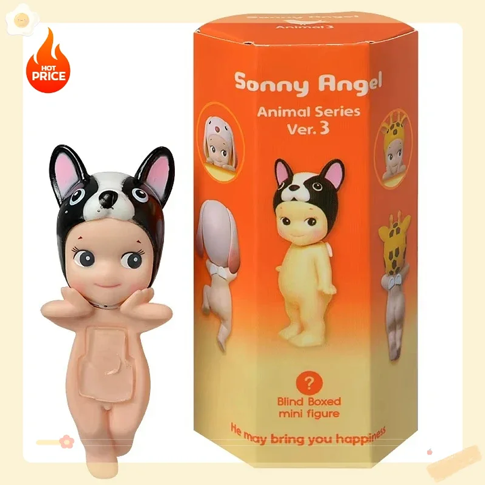 Caja ciega de tercera generación Animal Stand Up Mini lindo S Angel juguete sorpresa misterioso Anime modelo muñeca regalo para 4