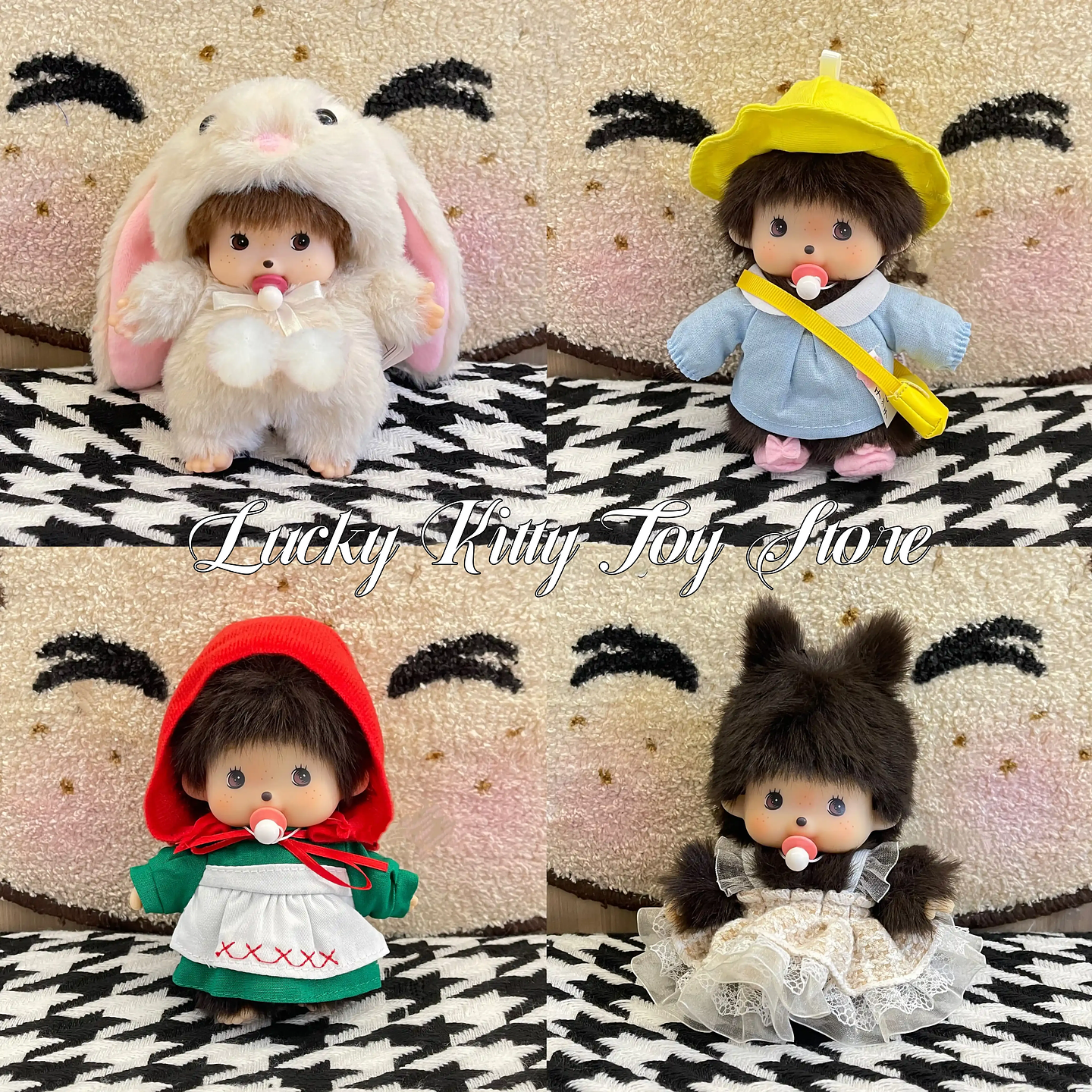 Nuevo llavero de muñecas Kawaii de 15cm, colgantes para bolso, juguetes, muñeca, marioneta de mano, descompresión, bolso bonito, decoración, muñecas de regalo de cumpleaños para niña 1