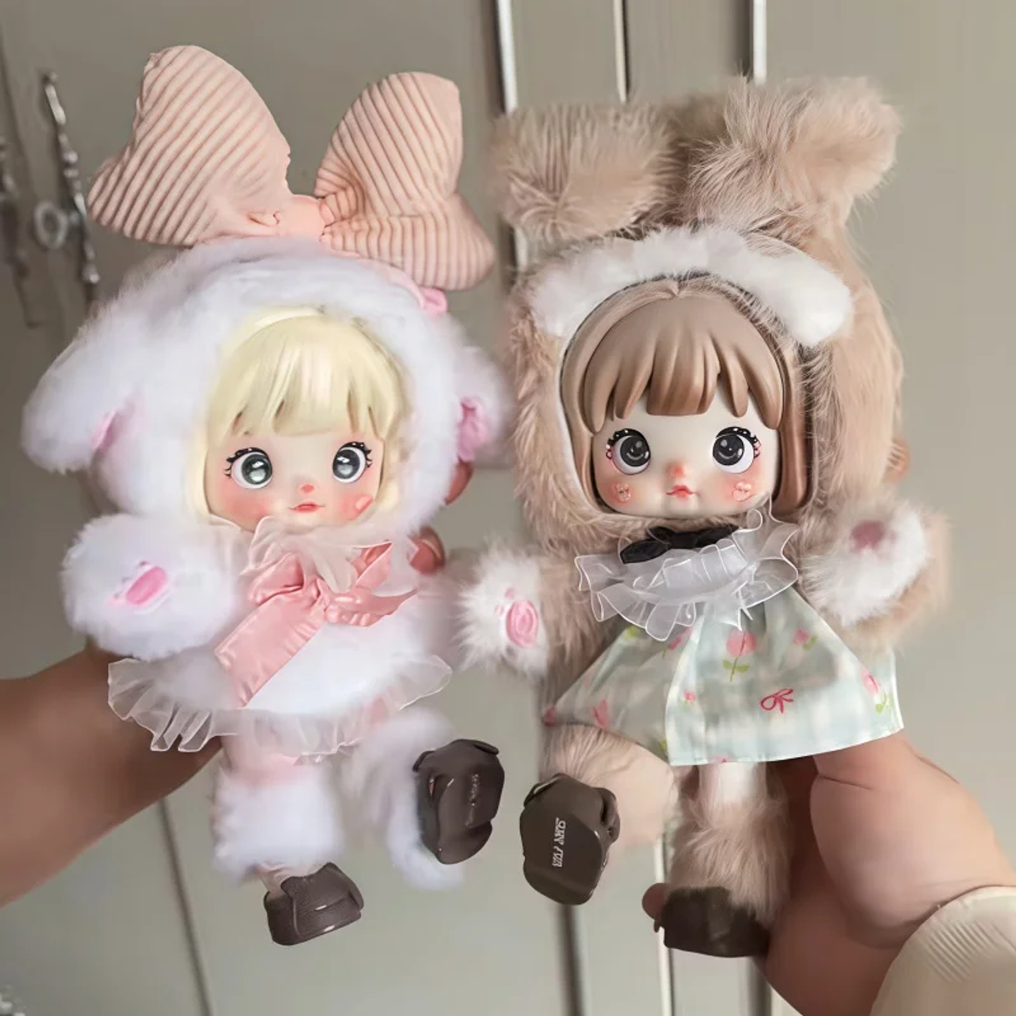 Nommi Forest Kingdom Series - Caja Sorpresa de Peluches de Vinilo con Cinco Articulaciones Móviles, Muñecas Lindas y Modernas para Decoración de Escritorio, Colección, Regalo para Niñas 1