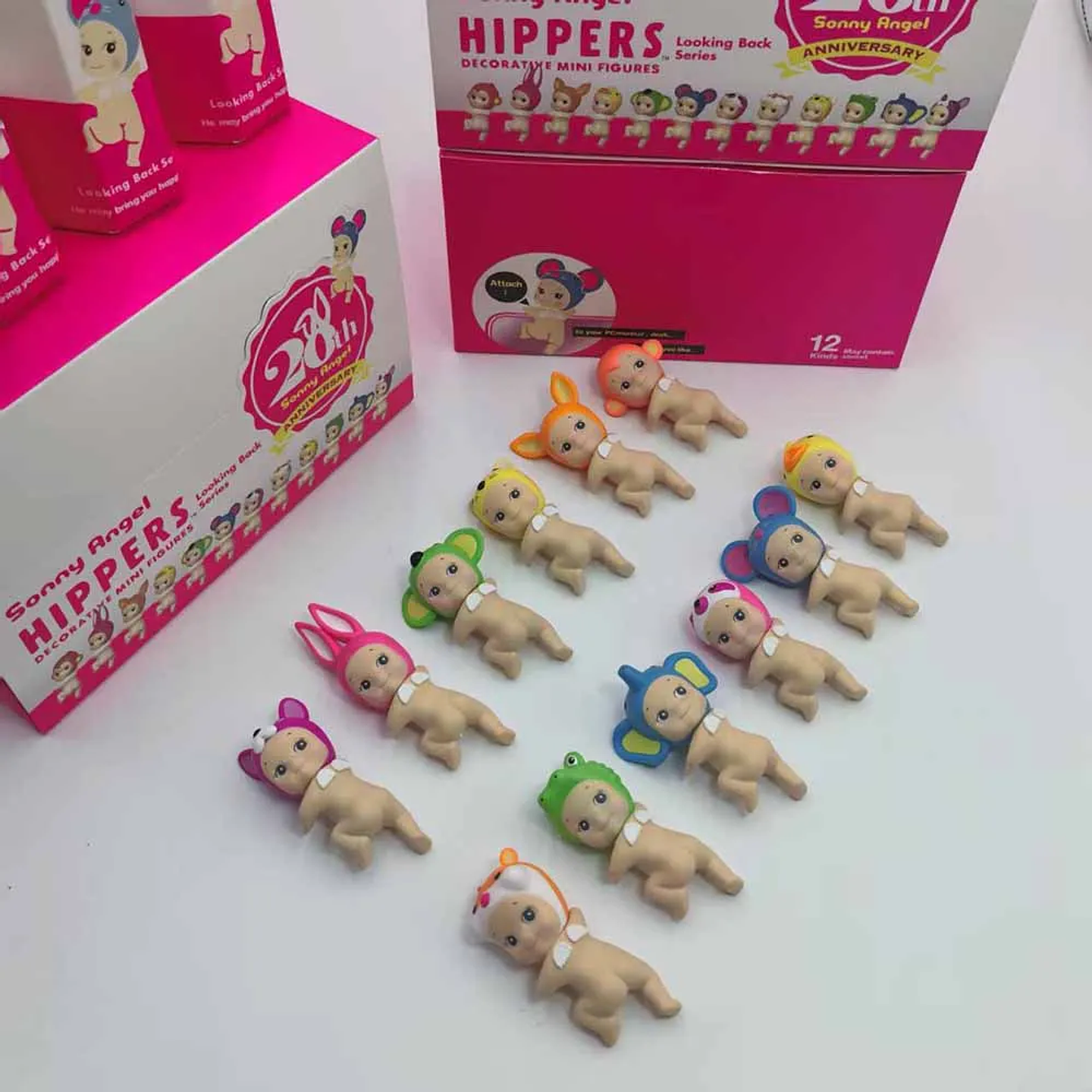 Sonny Angel-Muñeca de caja ciega de la serie Looking Back, figura de Anime para niñas, colección de adornos de escritorio, regalos de cumpleaños y Navidad 1