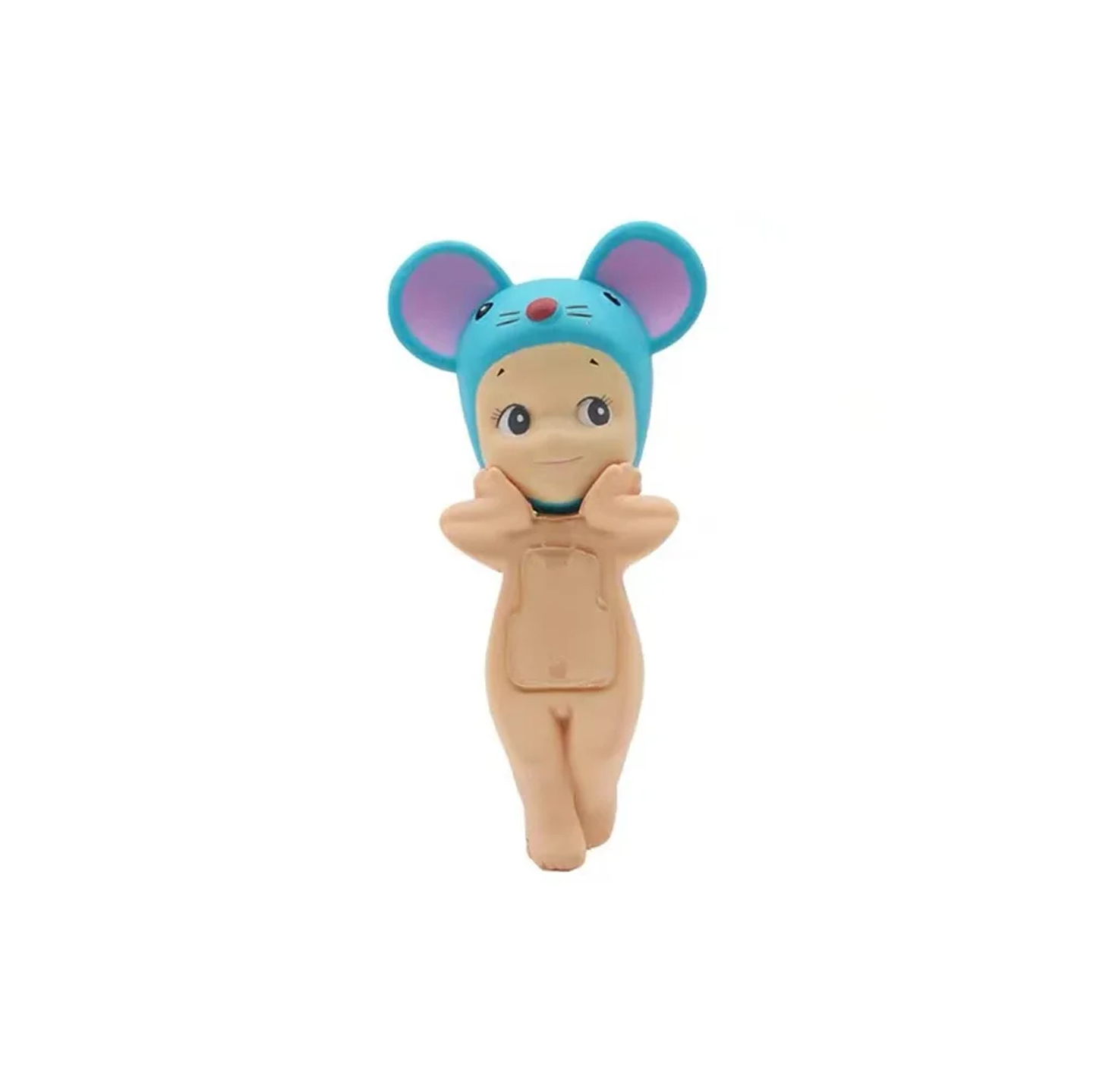 Figura de ángel sonriente, muñeca, muñeca de soporte para mejillas, estatuilla de decoración de coche 13